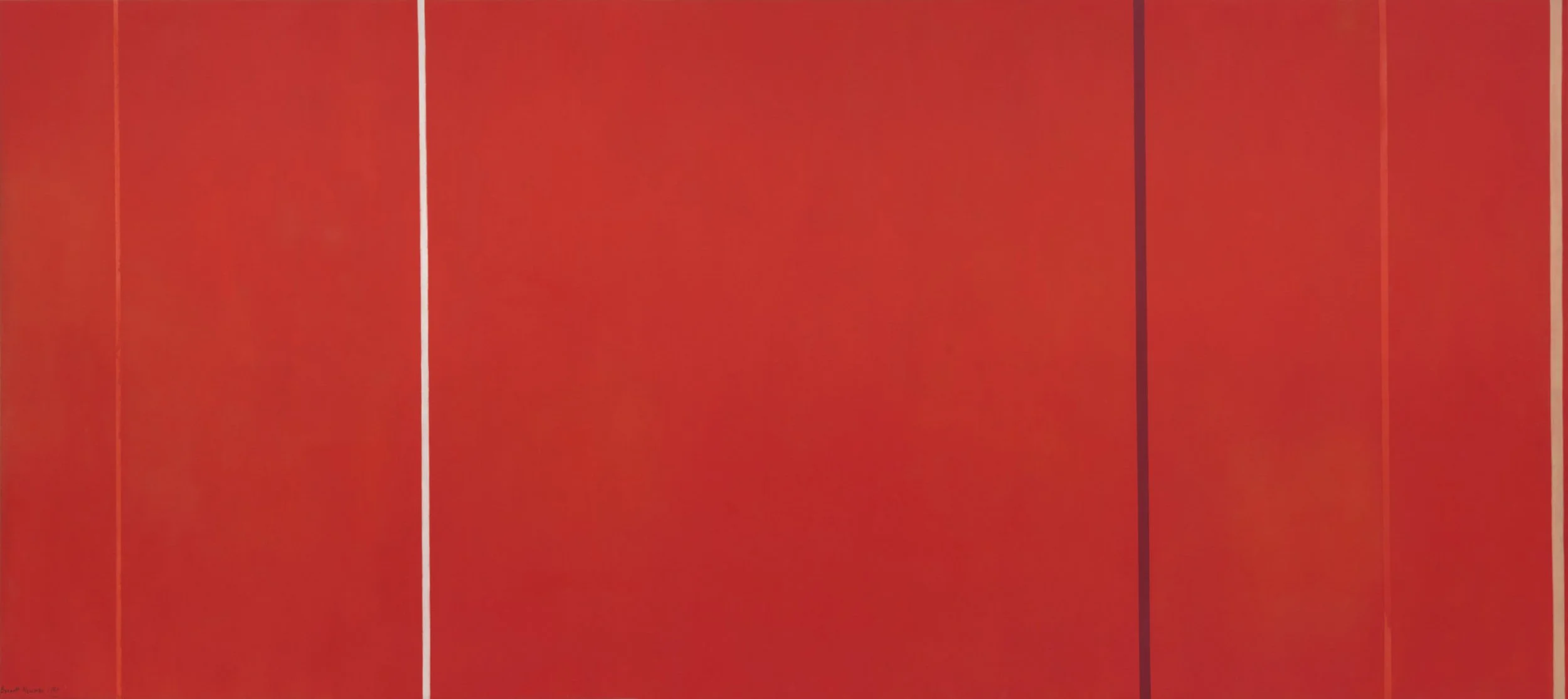 Barnett Newman's painting Vir Heroicus Sublimis from 1951