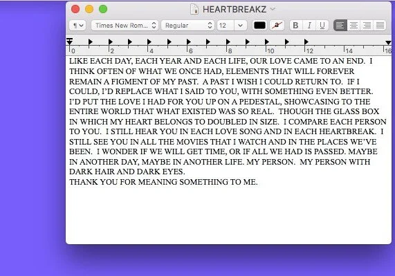 HEARTBREAKZ – a playlist
