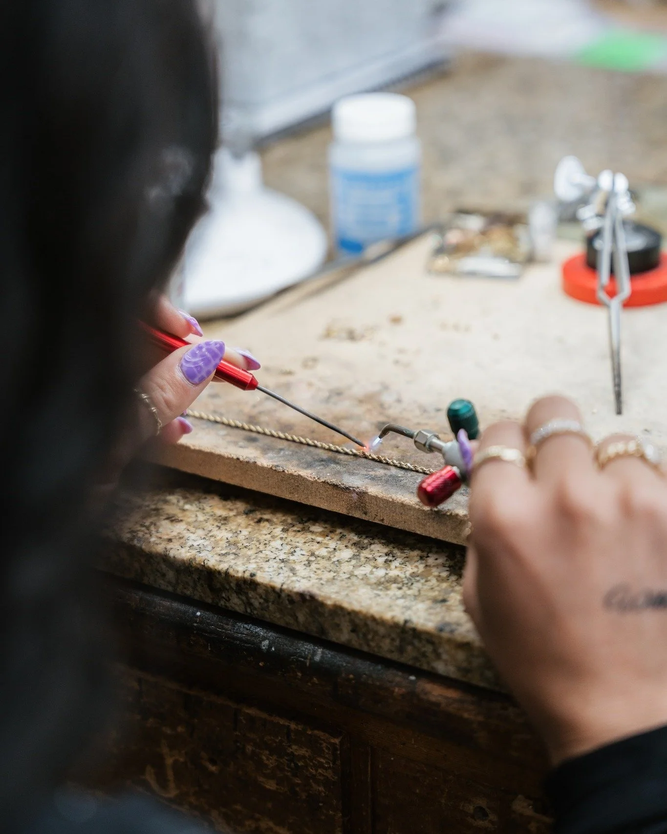 At Greco Jewelers, we use both traditional torch techniques and our precision laser welder to bring your favorite pieces back to life! From delicate repairs to everyday fixes, the right technique makes all the difference. 💙

Have a piece in need of 