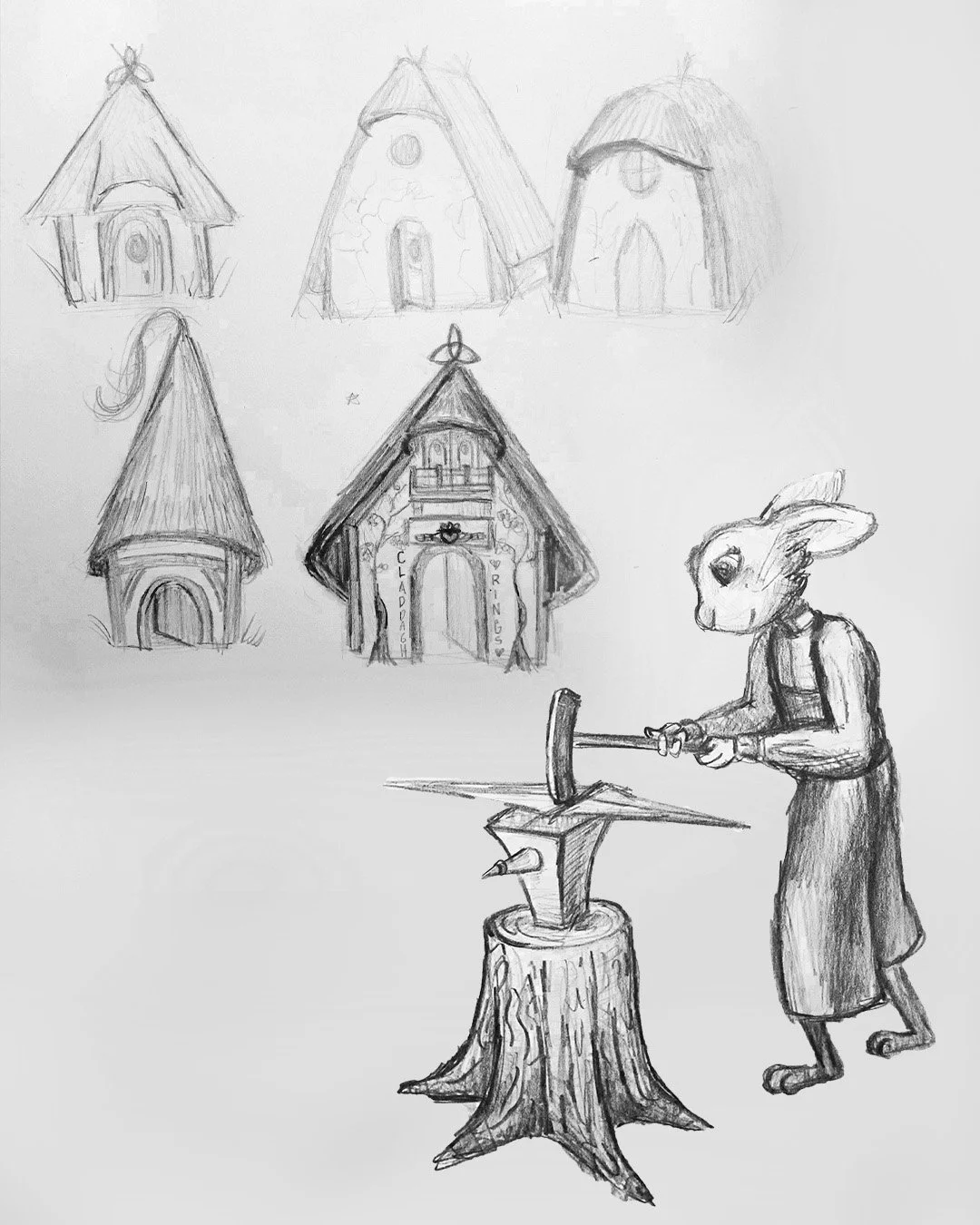 MON_Sketch_Finnegans Lucky Day_childrens book_rosolin the rabbit.jpg