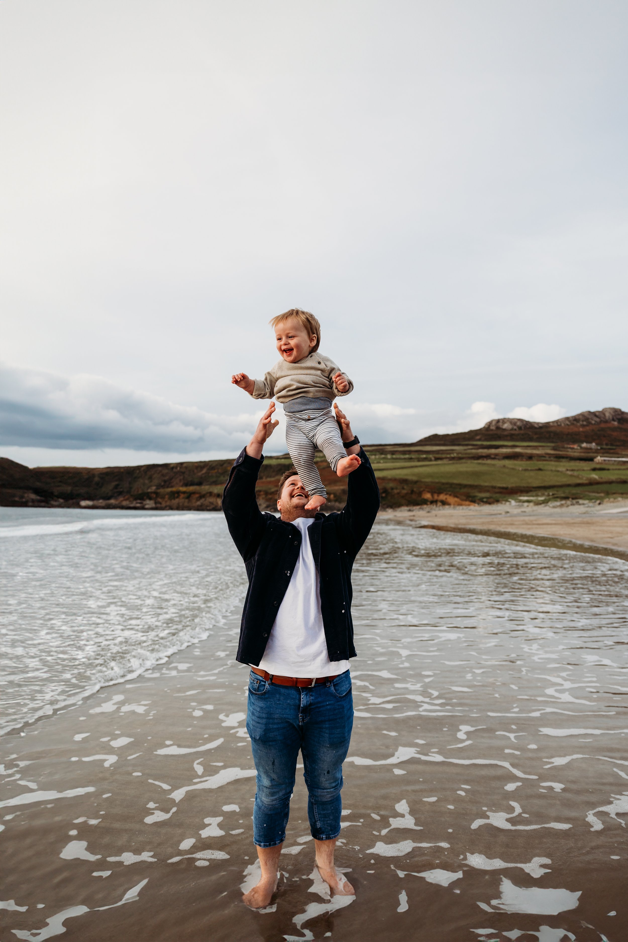 Family photoshoot, St davids, Pembrokeshire