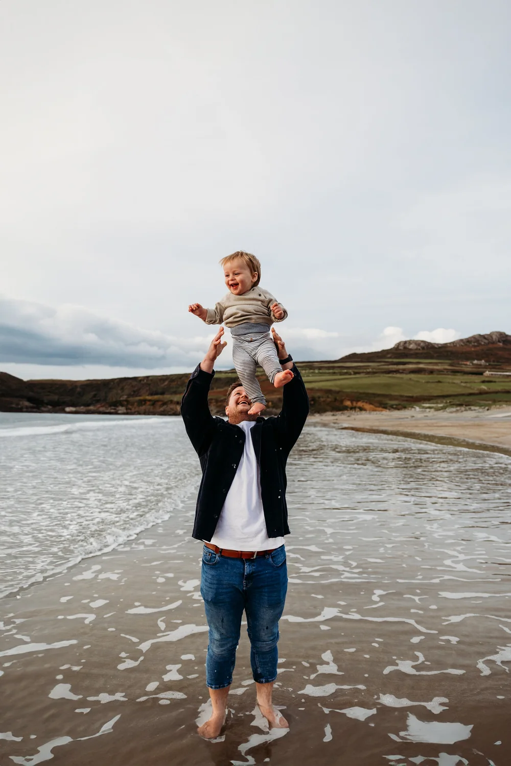 Family photoshoot, St davids, Pembrokeshire