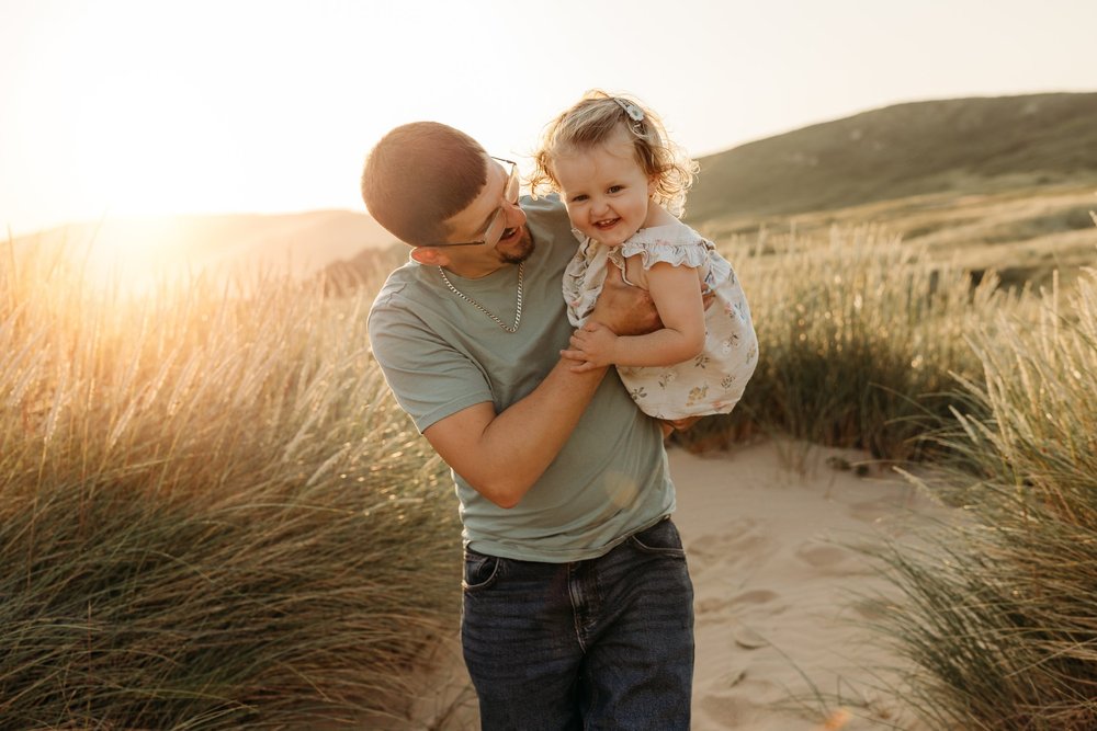 Family and maternity beach photoshoot Pembrokeshire
