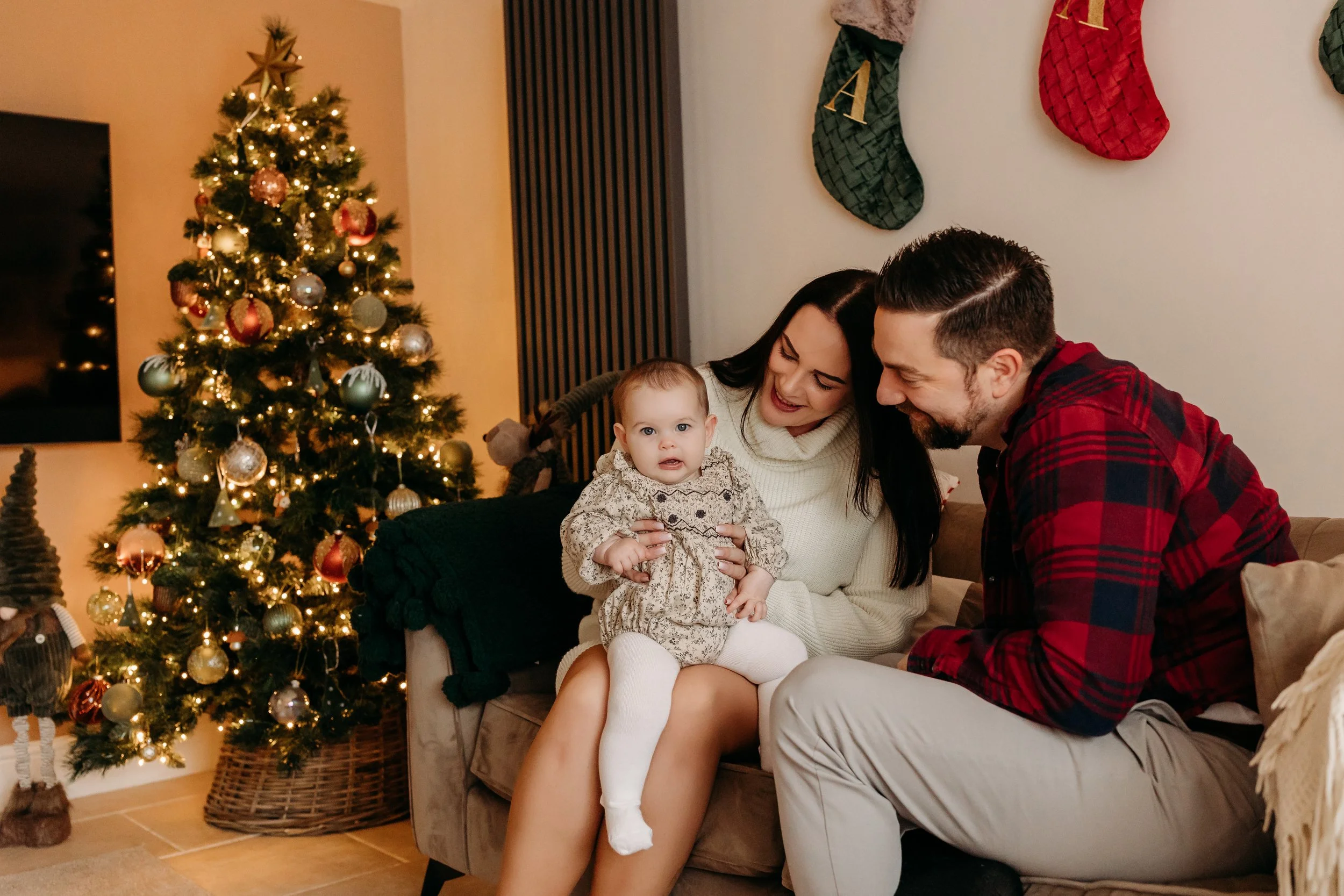 A Christmas photoshoot at home in Pembrokeshire