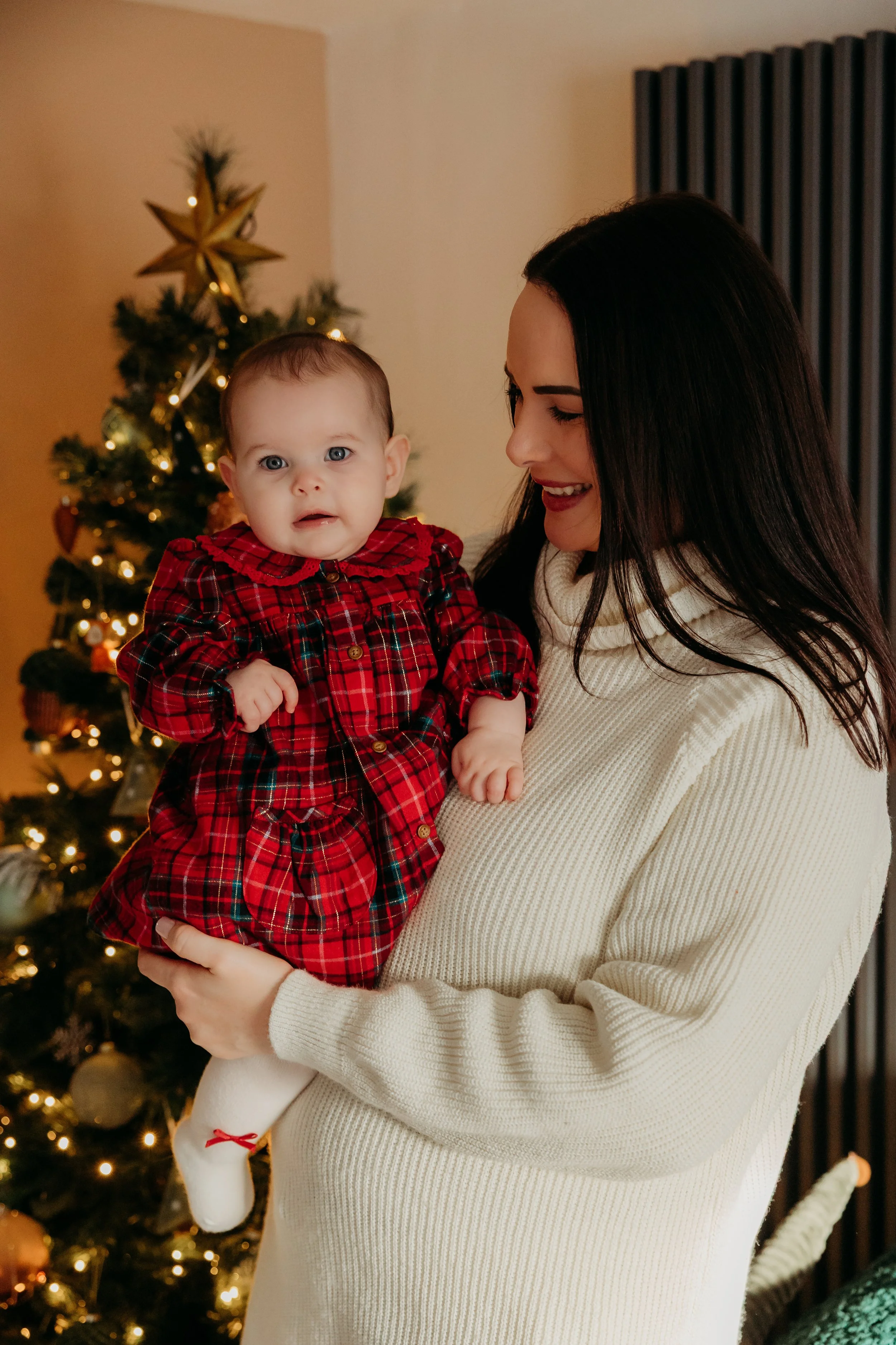 Christmas photoshoot at home, Pembrokeshire