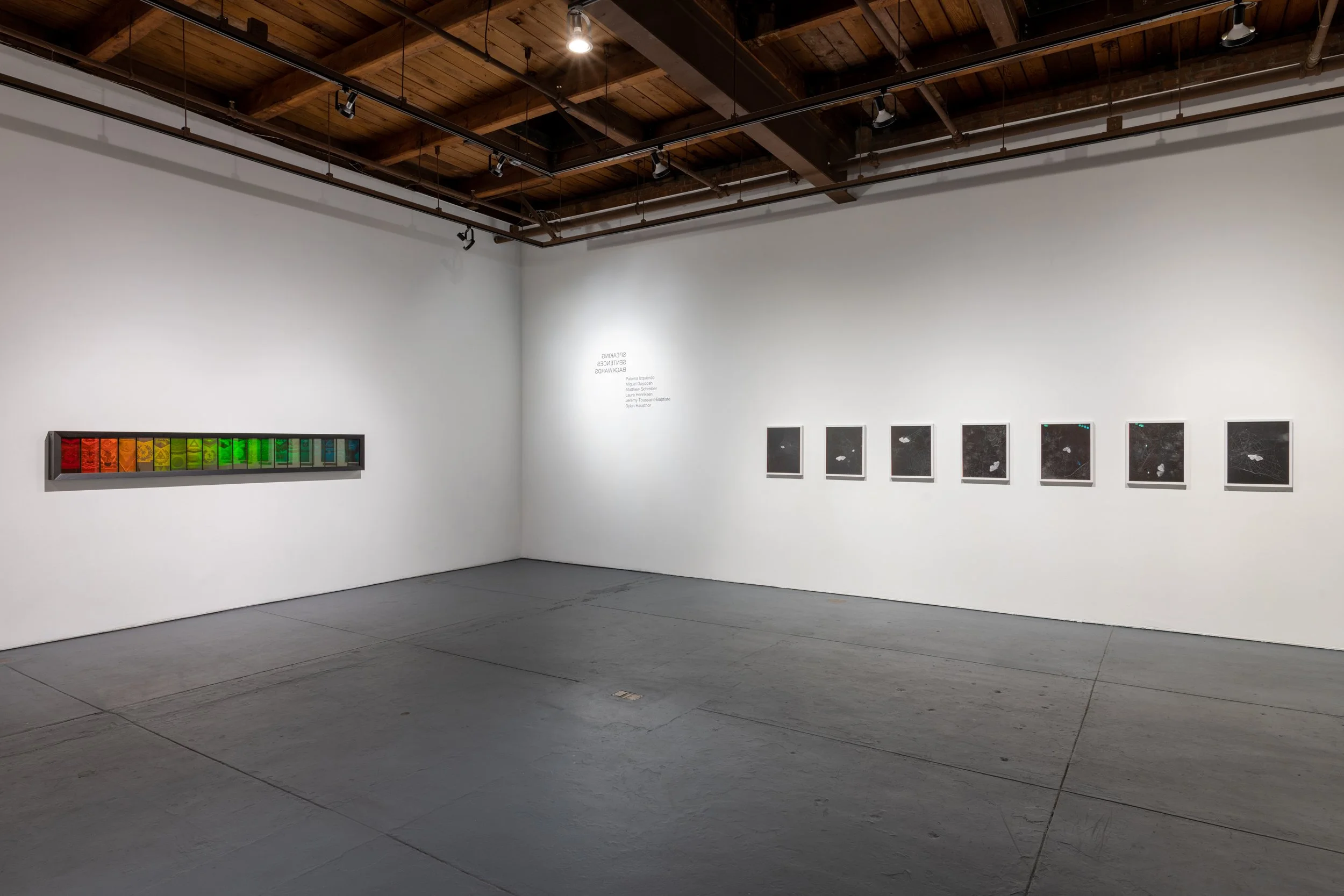 Speaking Sentances Backwards, 2023, Real Art Ways, Hartford, CT