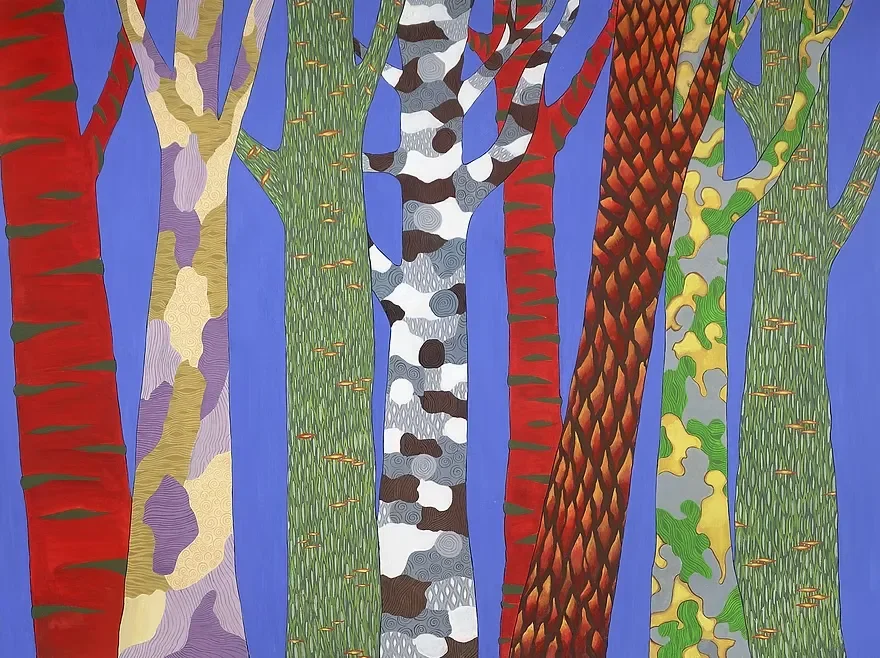 Patterned Trees_rendezvous arts_Mary Foster.webp