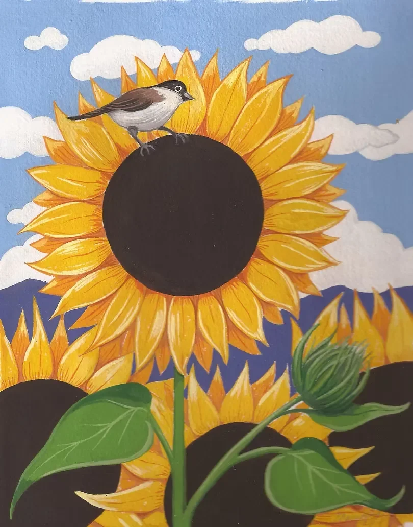 Sunflowers_rendezvous arts_Mary Foster.webp