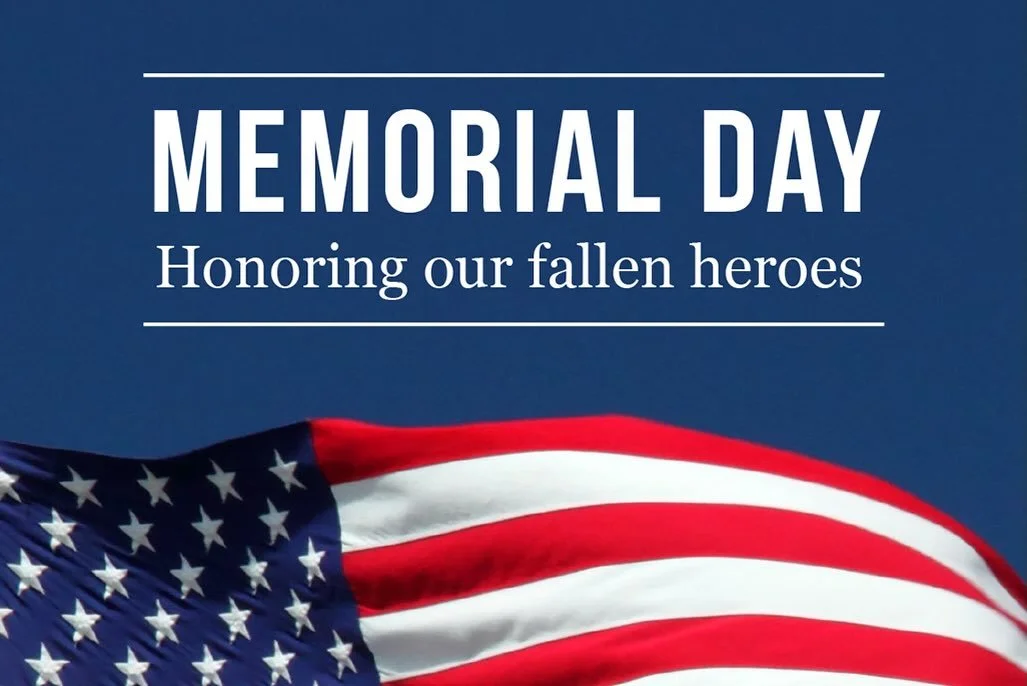 Today, we pause to remember and honor the men and women who gave their lives in service to our country.

In communities like ours, Memorial Day is more than a long weekend. It is a reminder that freedom, safety, and the ability to gather in places we
