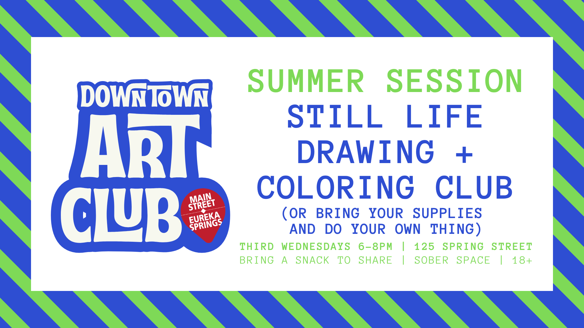 Summer Sessions: Downtown Art Club