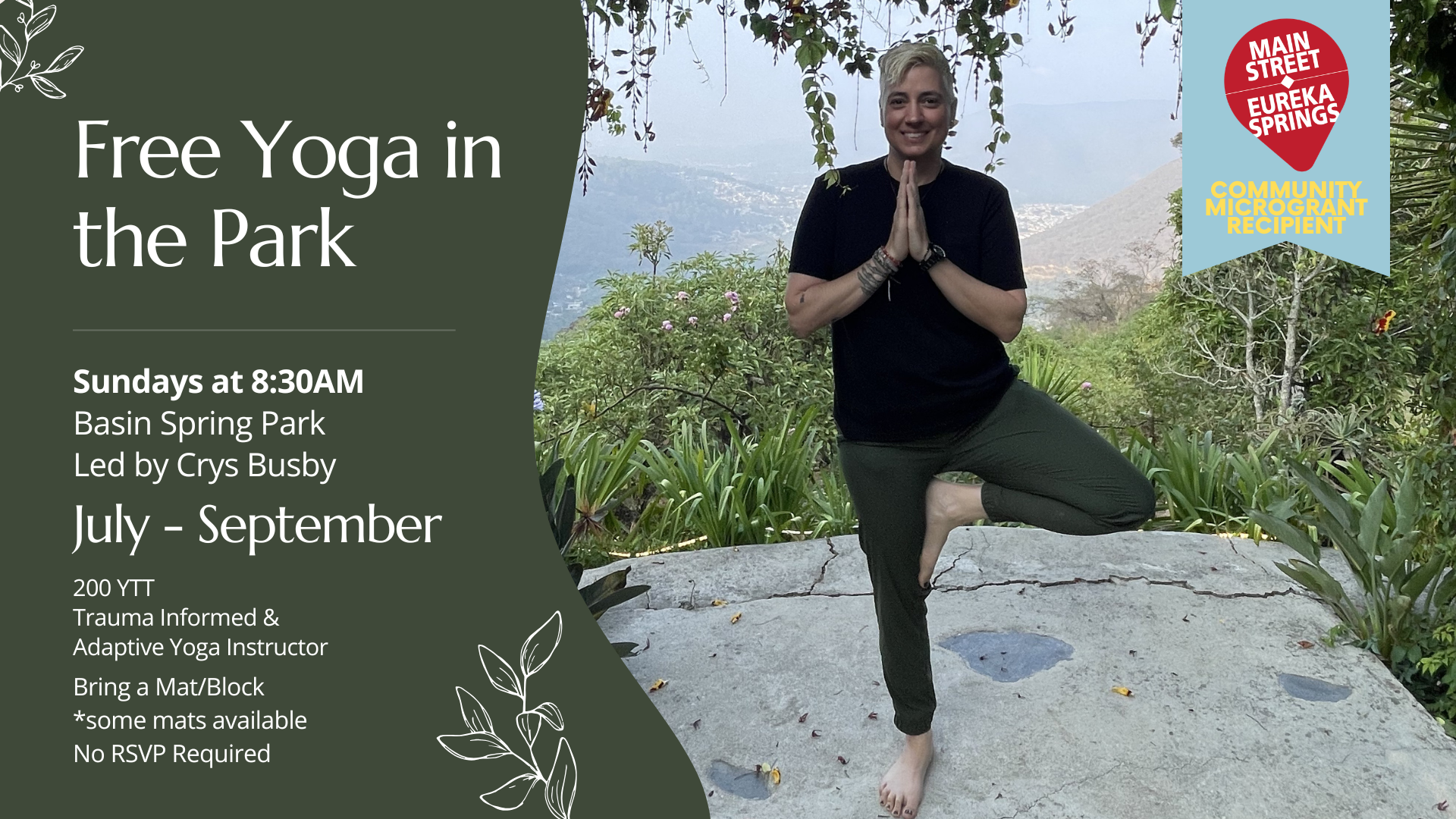 Free Sunday Yoga in the Park