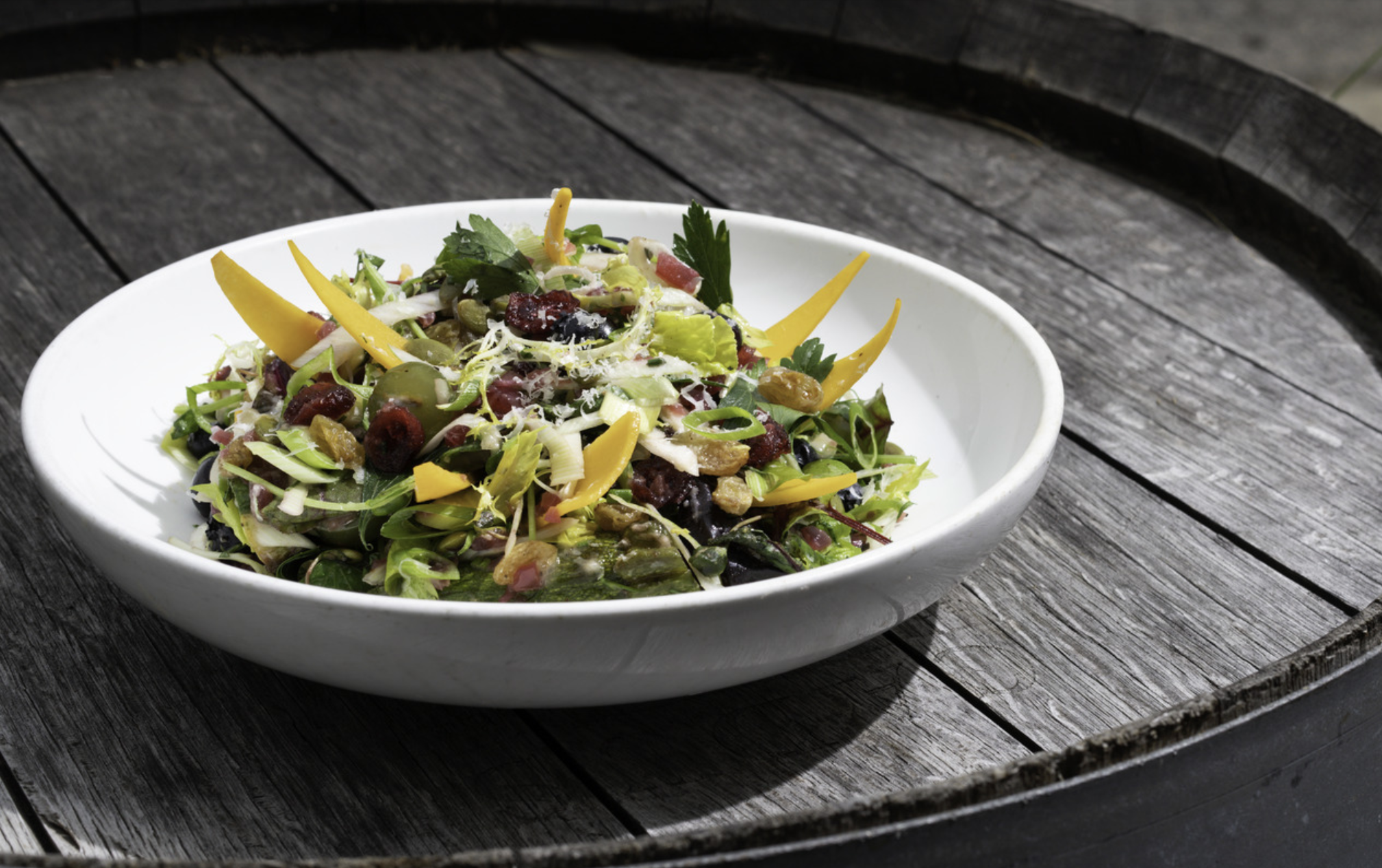 Spring Salad with Pickled Shallot & Avocado