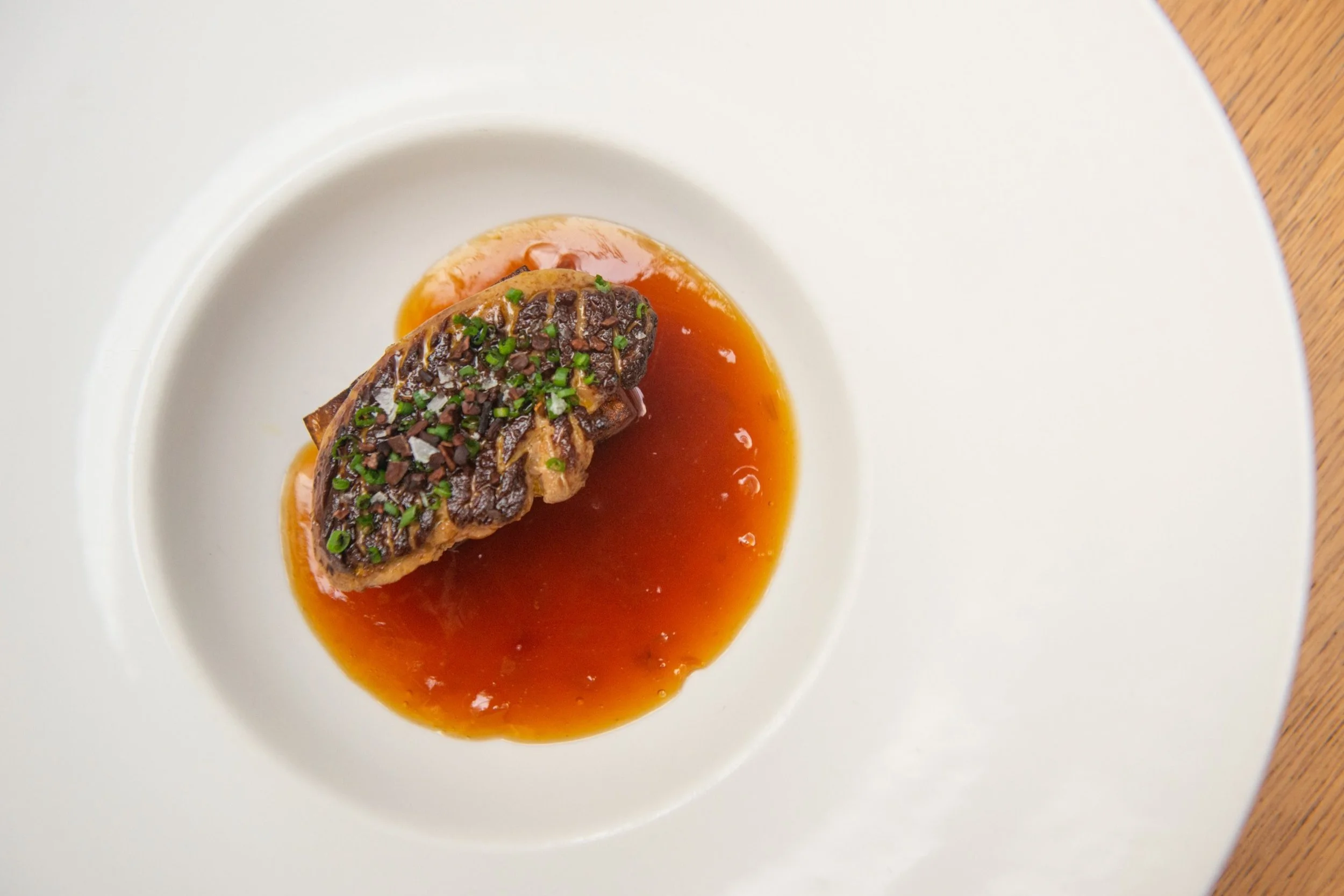 StarChefs PanRoasted Foie Gras Michael Beltran of Ariete