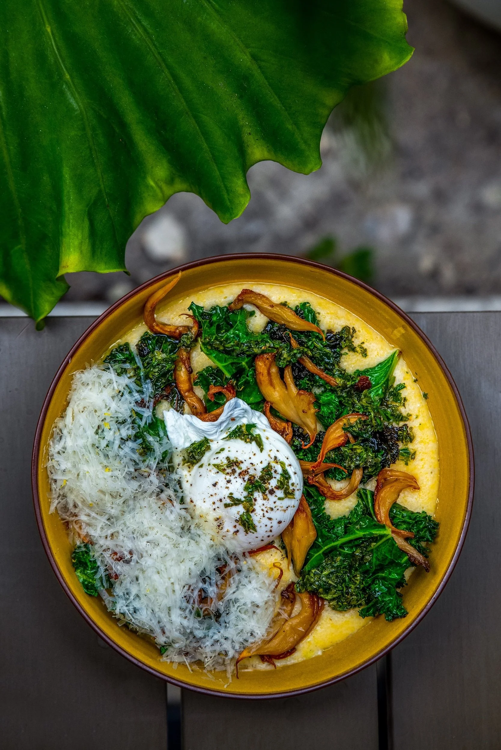 Wild Mushroom Southern Polenta