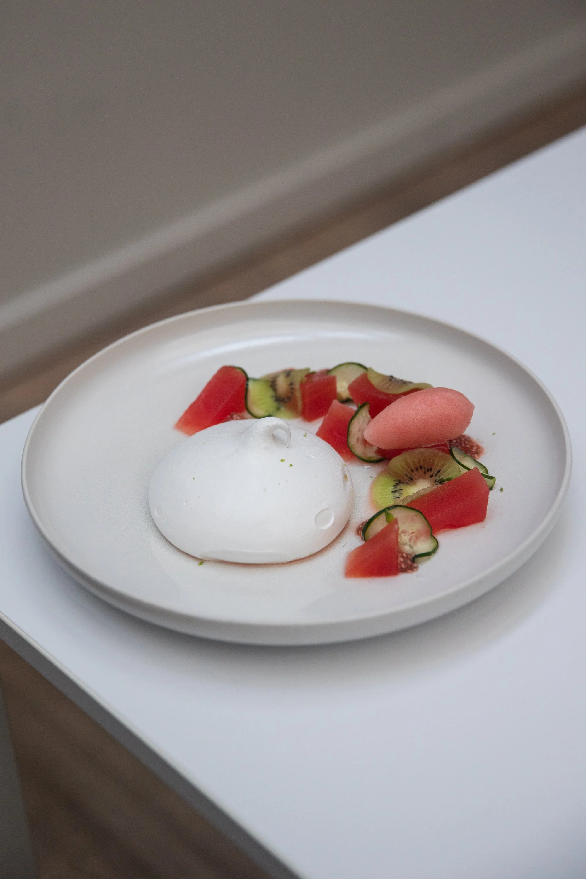 Rosewater Pavlova