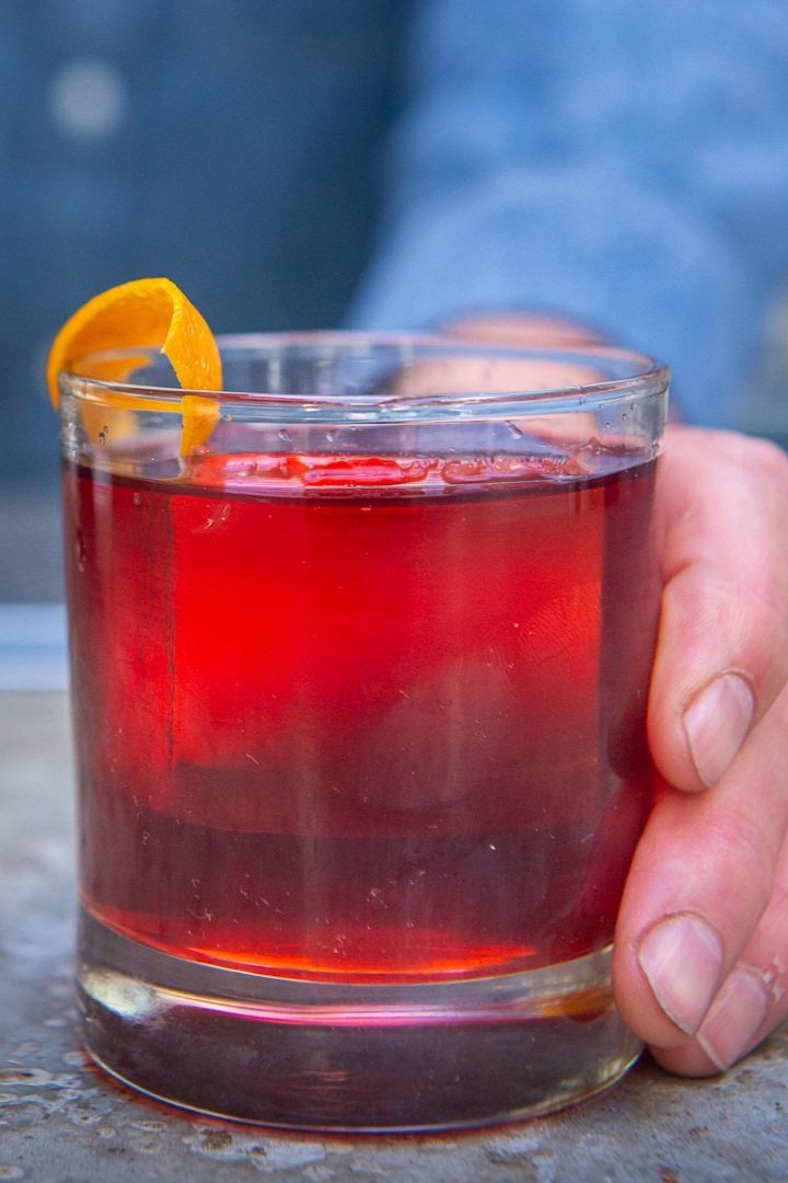 Hibiscus Negroni