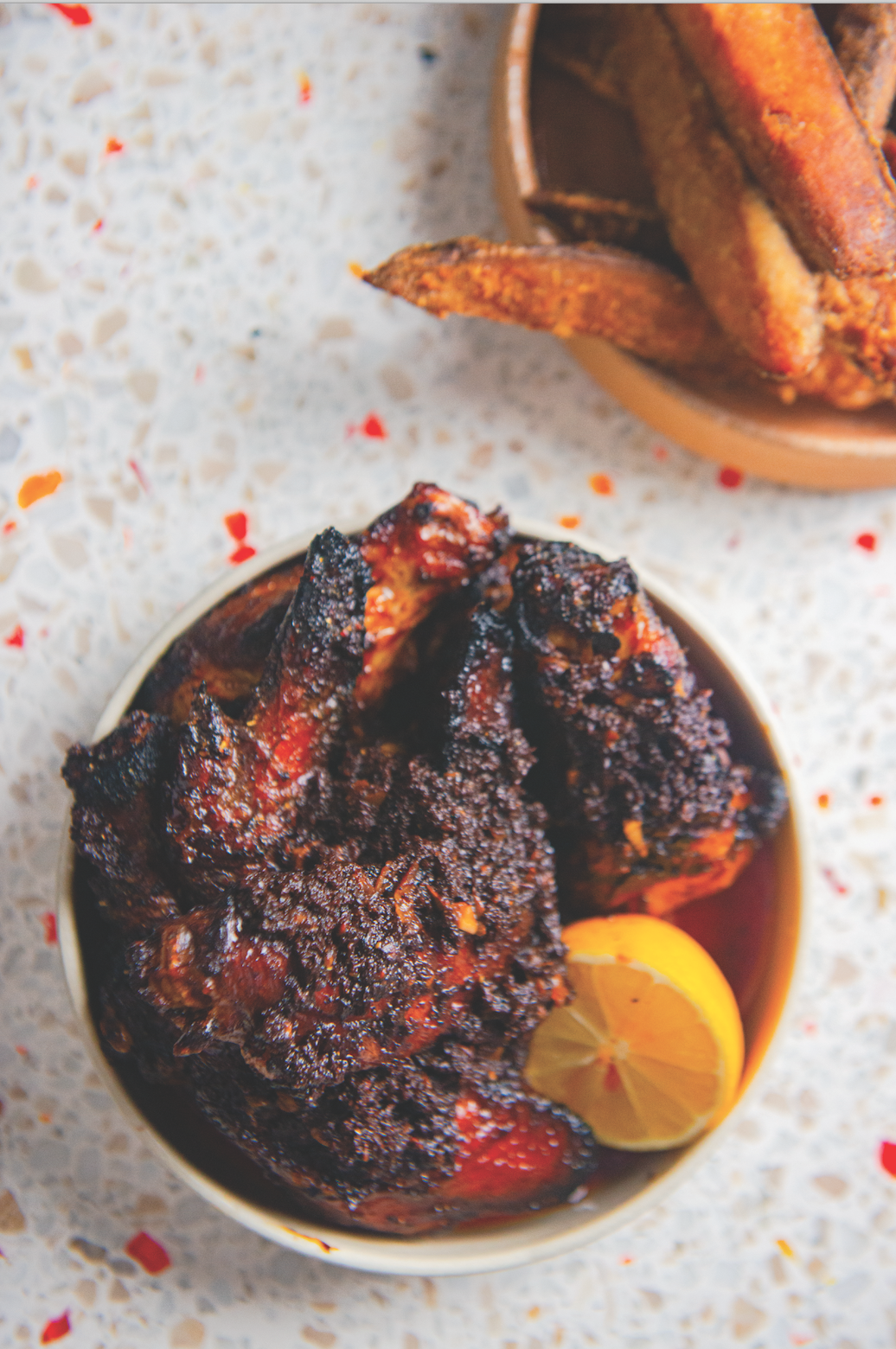 Charcoal-Grilled Chicken Wings
