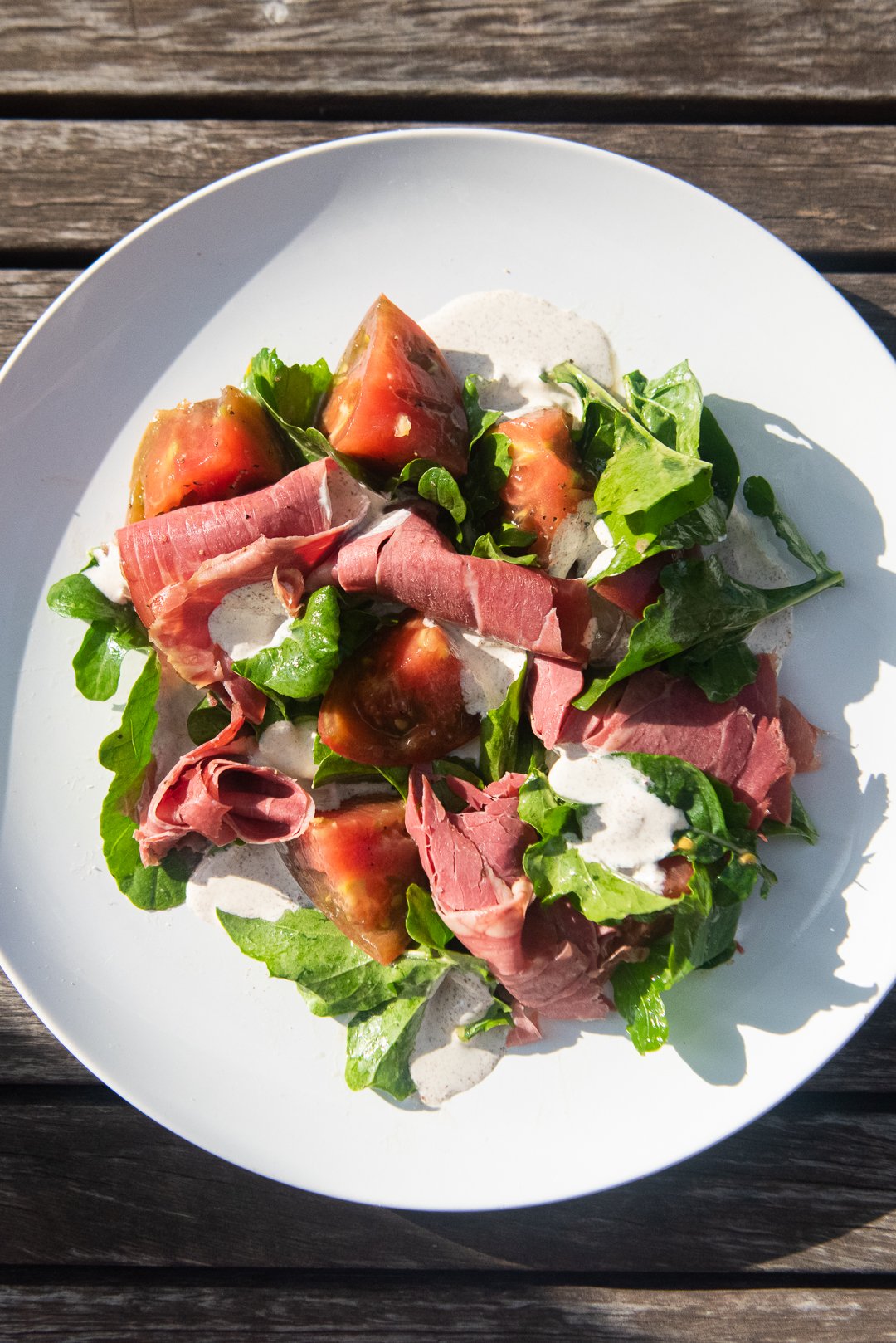 Bison Pastrami Salad