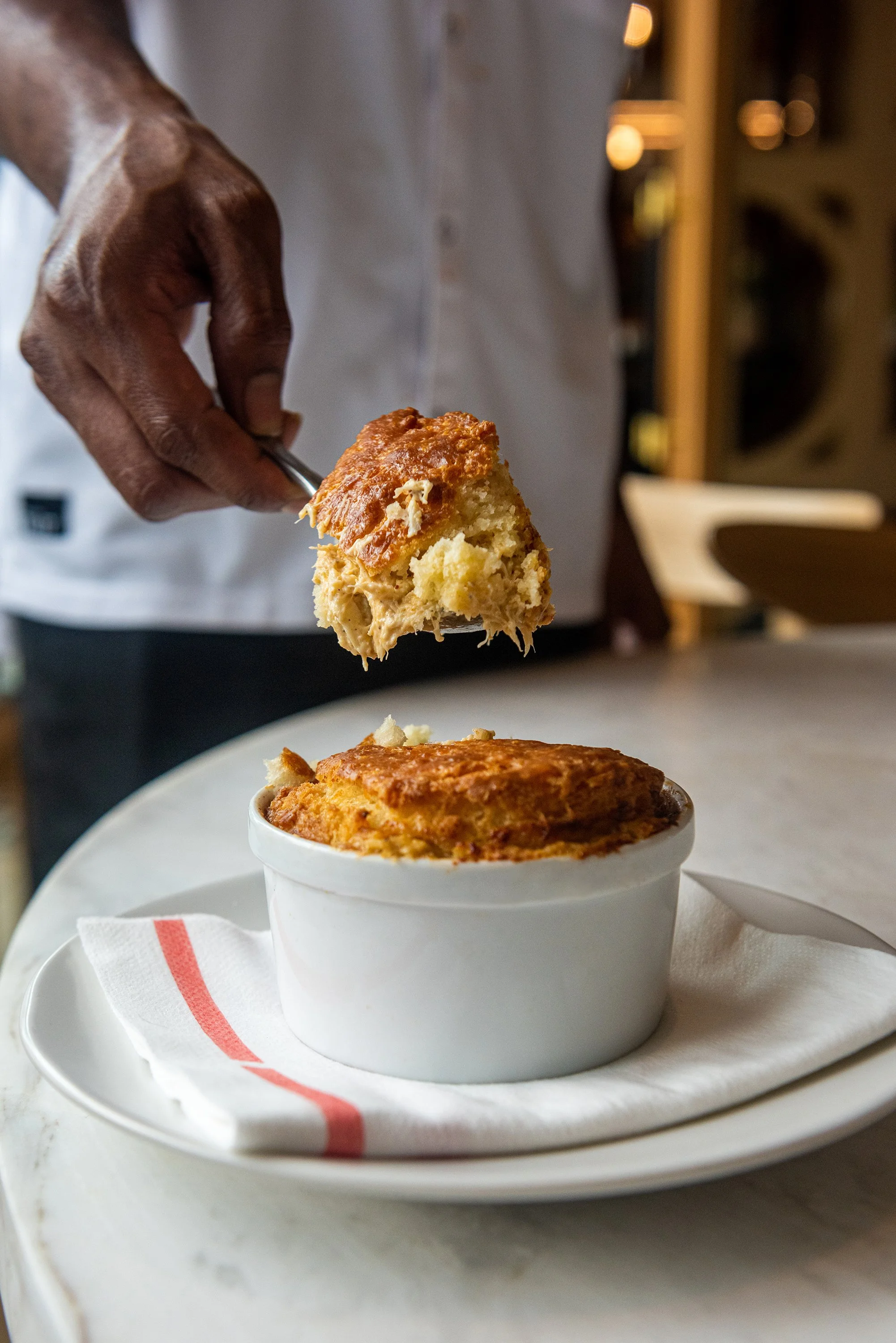 Cheddar Biscuit Lump Crab Dip