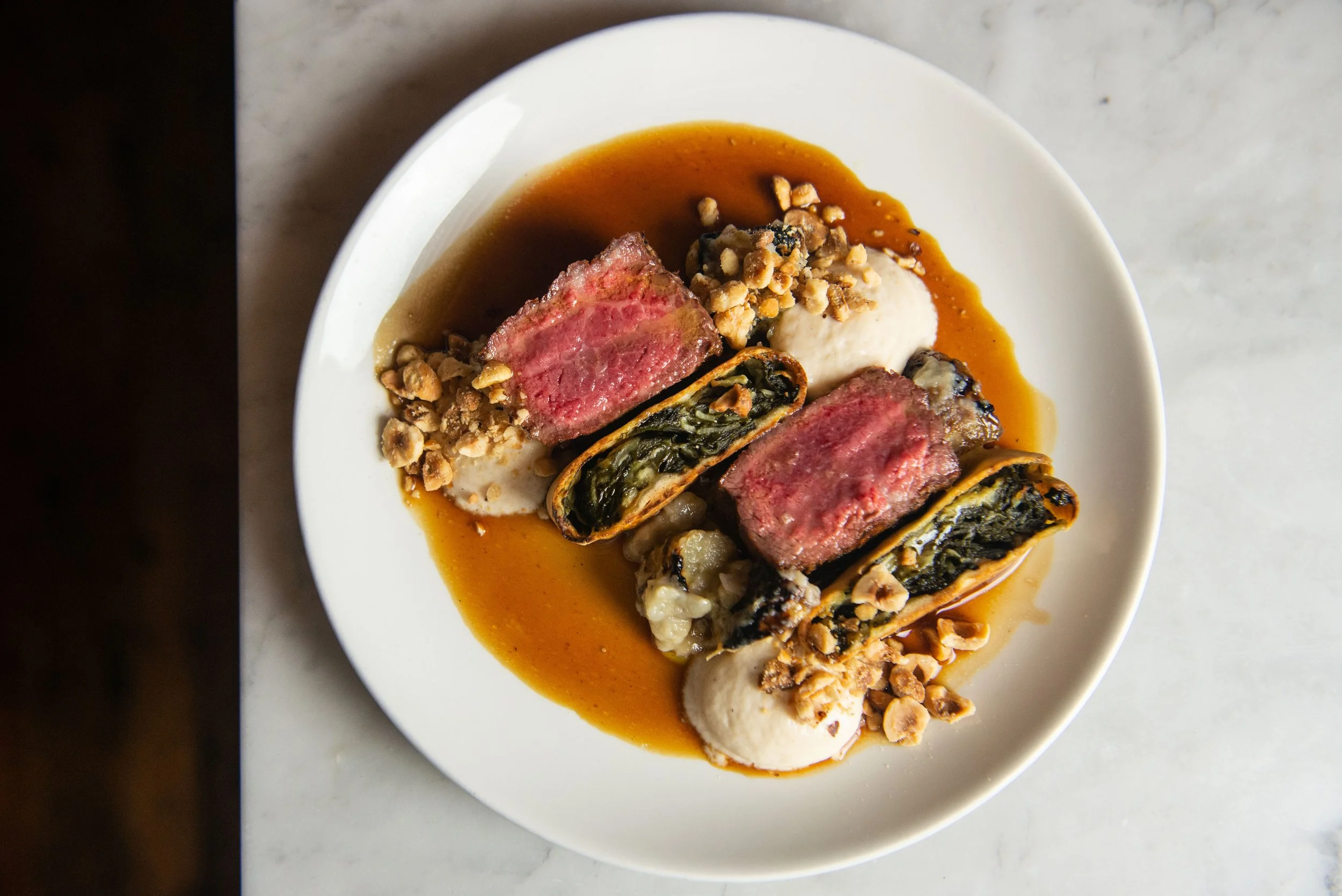 Chefs Kevin O’Donnell and Michael Lombardi of SRV Boston | Bos