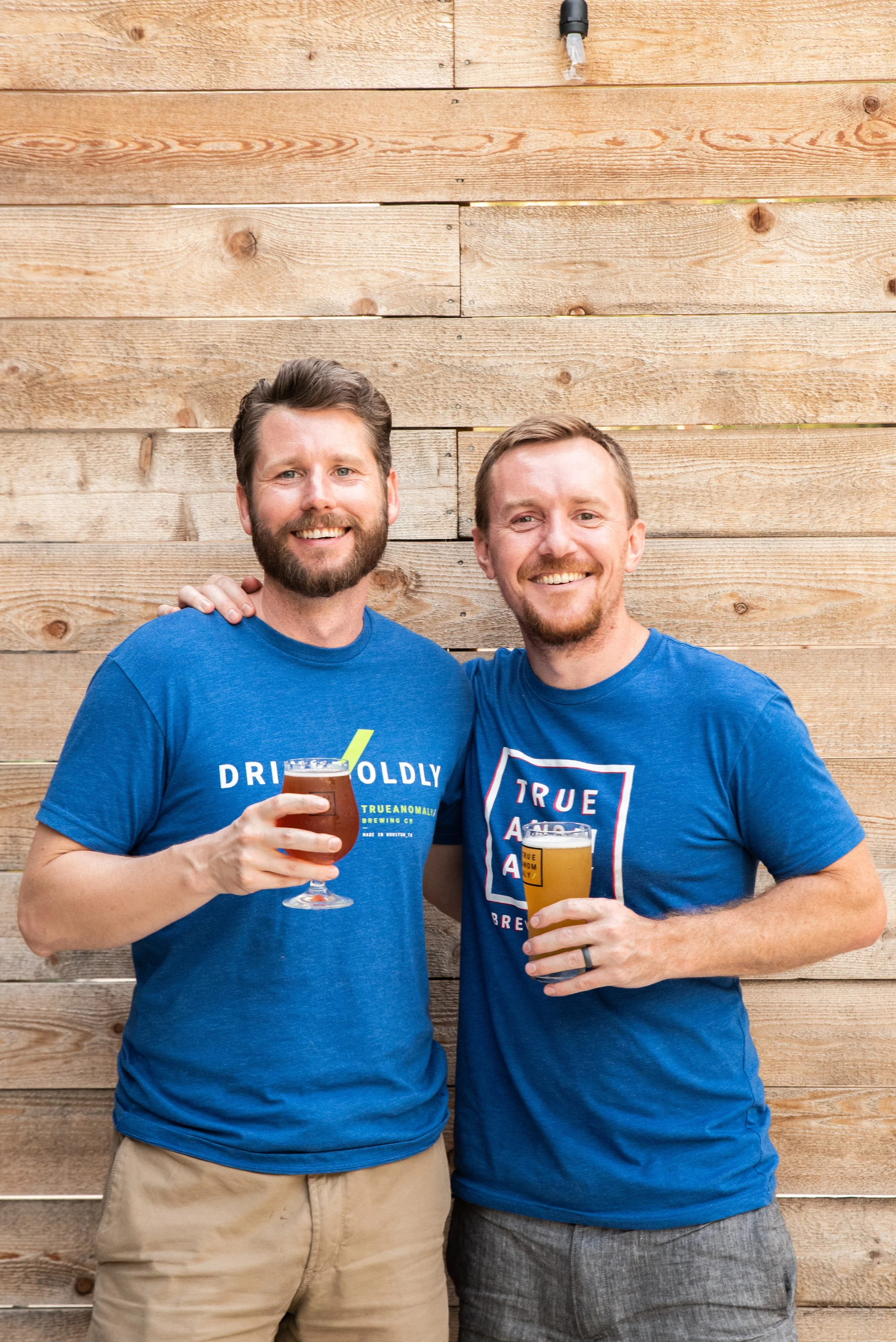 Brewers Michael Duckworth & Tom Ahlstrom of True Anomaly Brewing