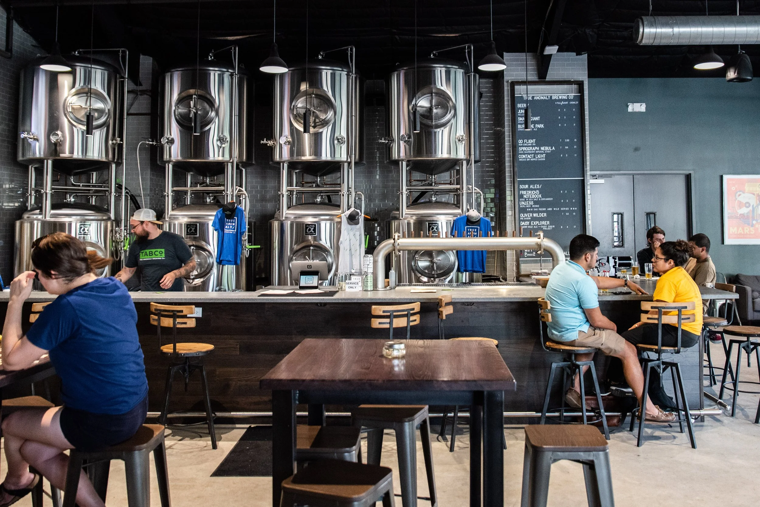 Brewers Michael Duckworth & Tom Ahlstrom of True Anomaly Brewing