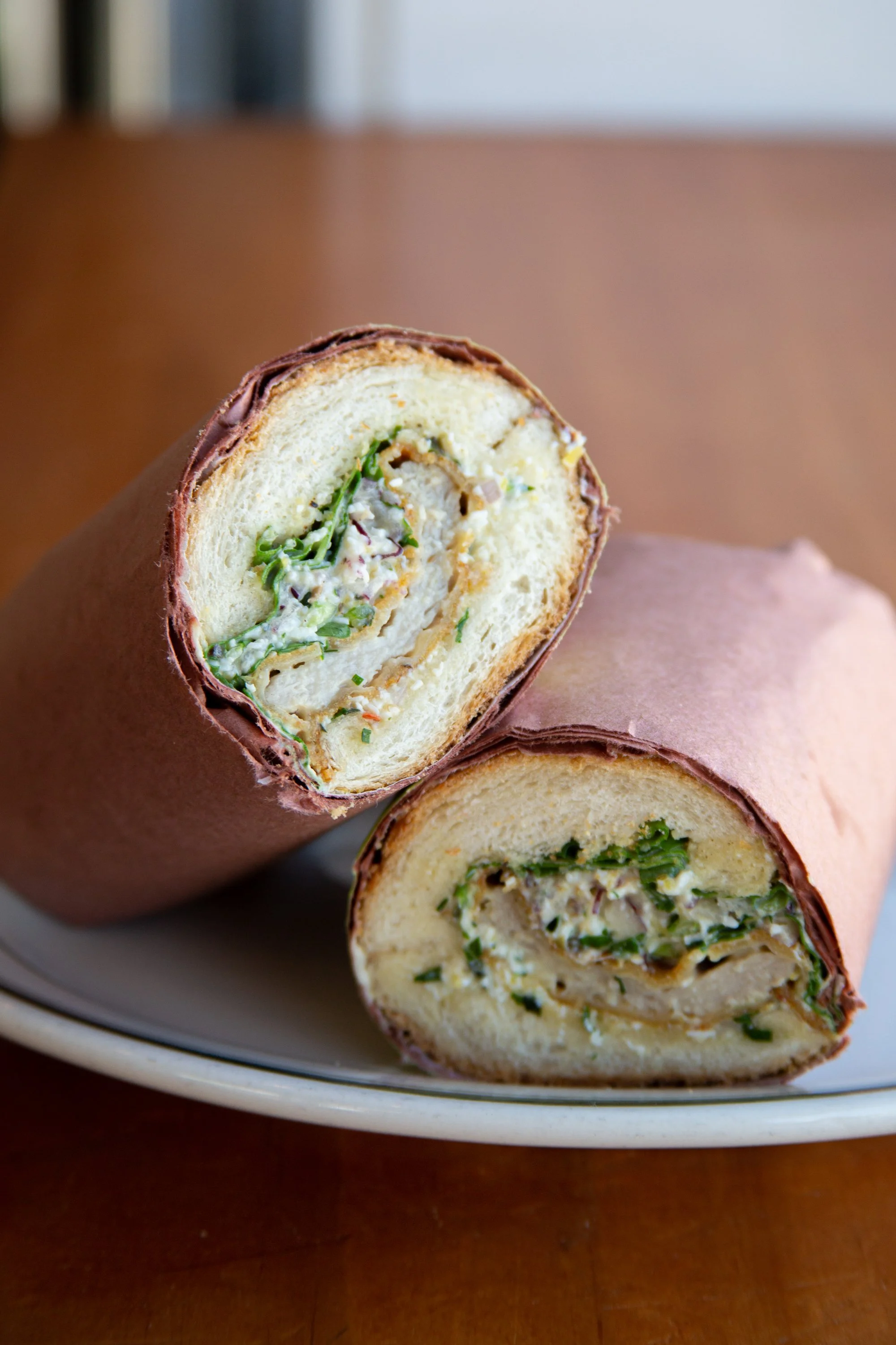 Semolina Breaded Veal Cutlet Sandwich