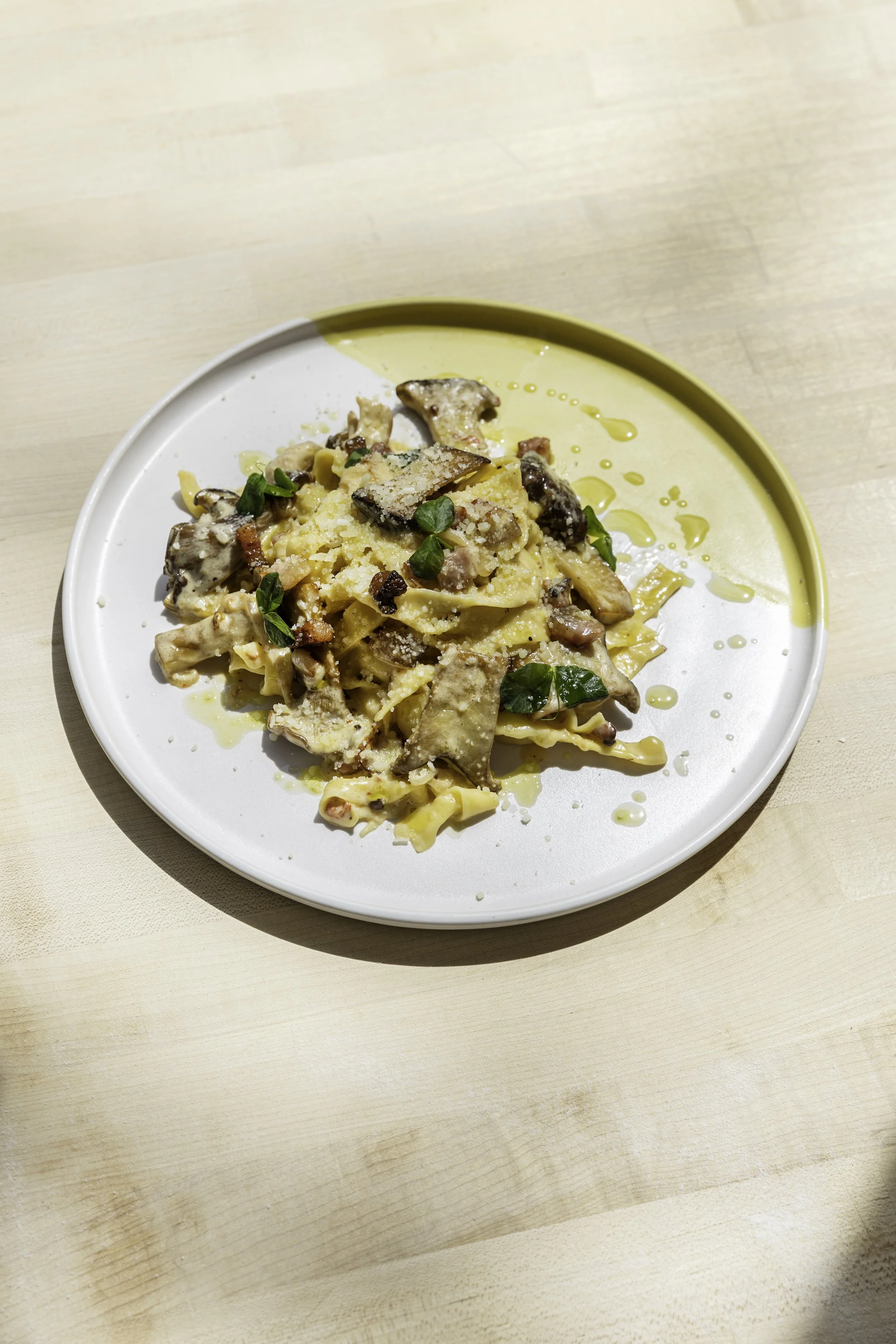 Tagliatelle Funghi e Asiago