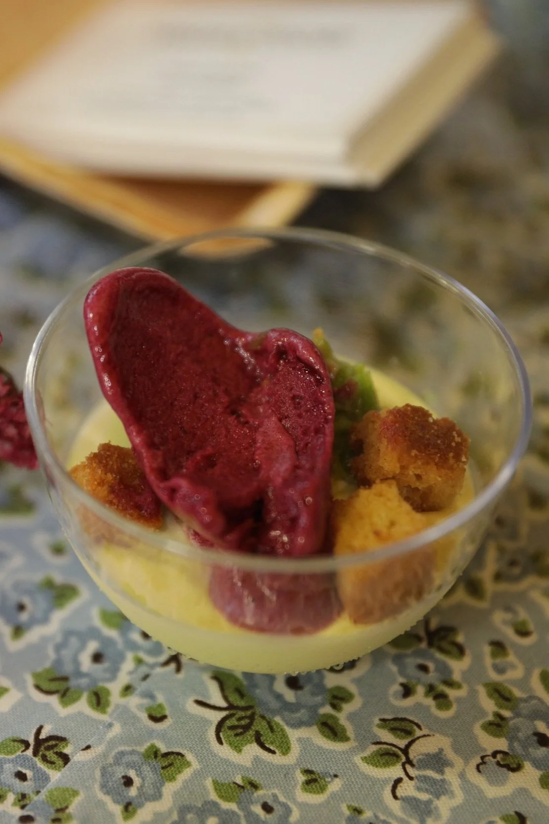 Frozen Olive Oil Parfait