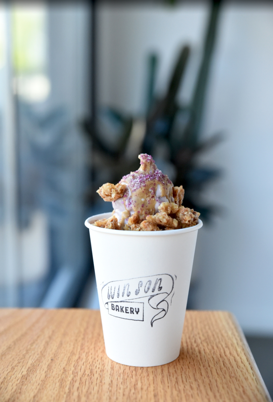 Purple Sweet Potato Soft Serve