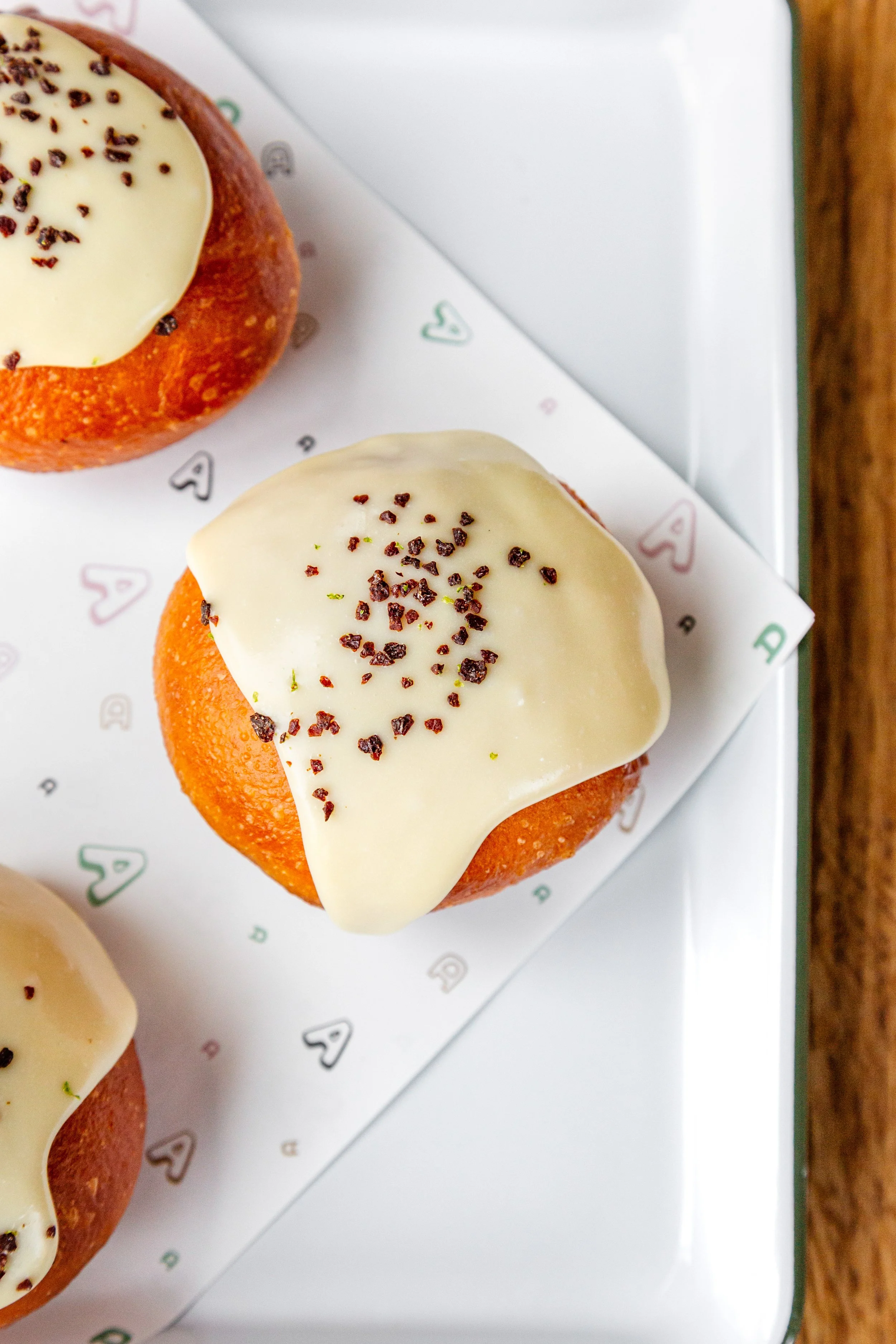 Smoked Cherry Brioche Donut