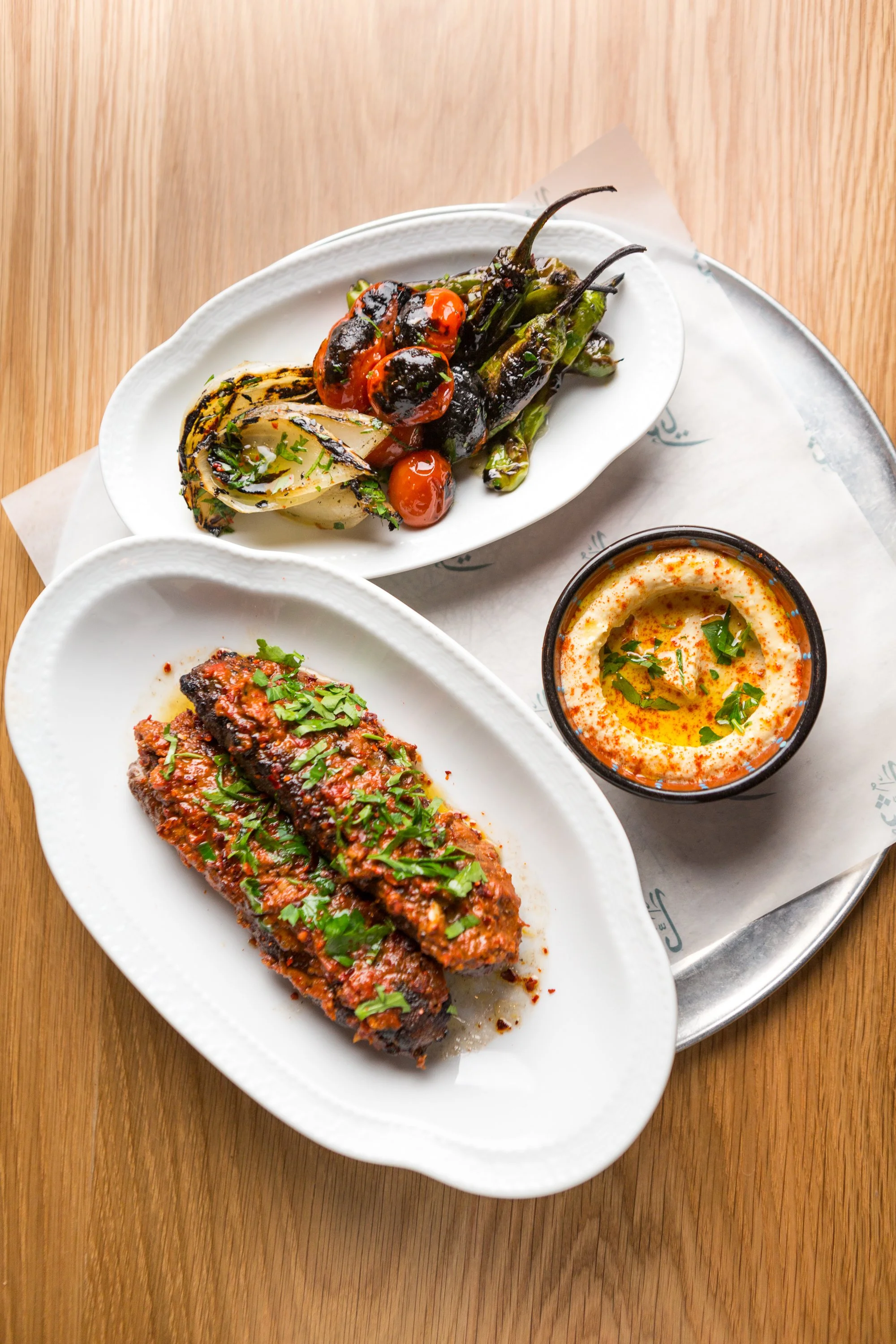 StarChefs Halabi Lamb Kebab Chef Nick Kennedy of Suraya