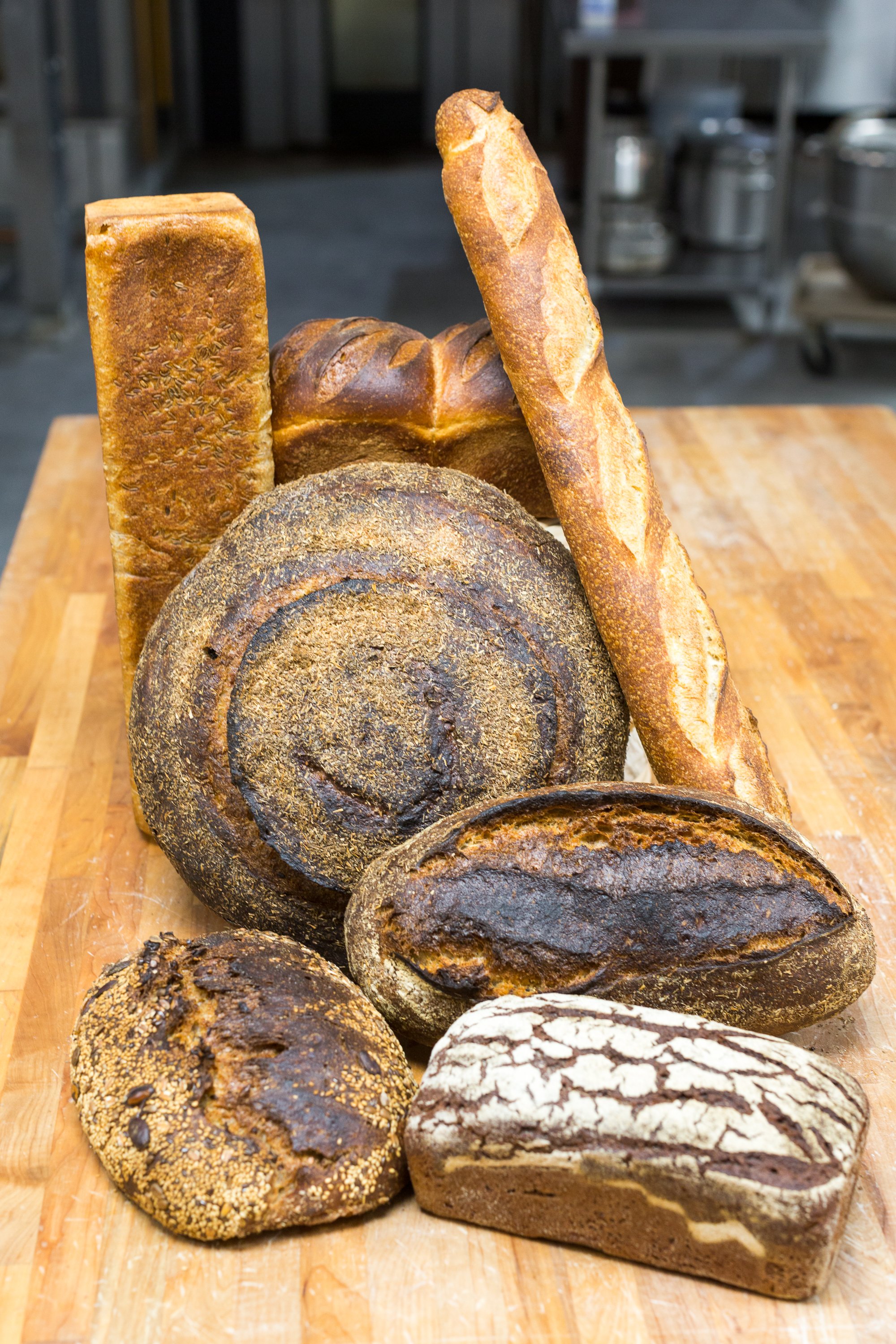 Baker Alex Bois and Pastry Chef Sydney Dempsey of Lost Bread Co.
