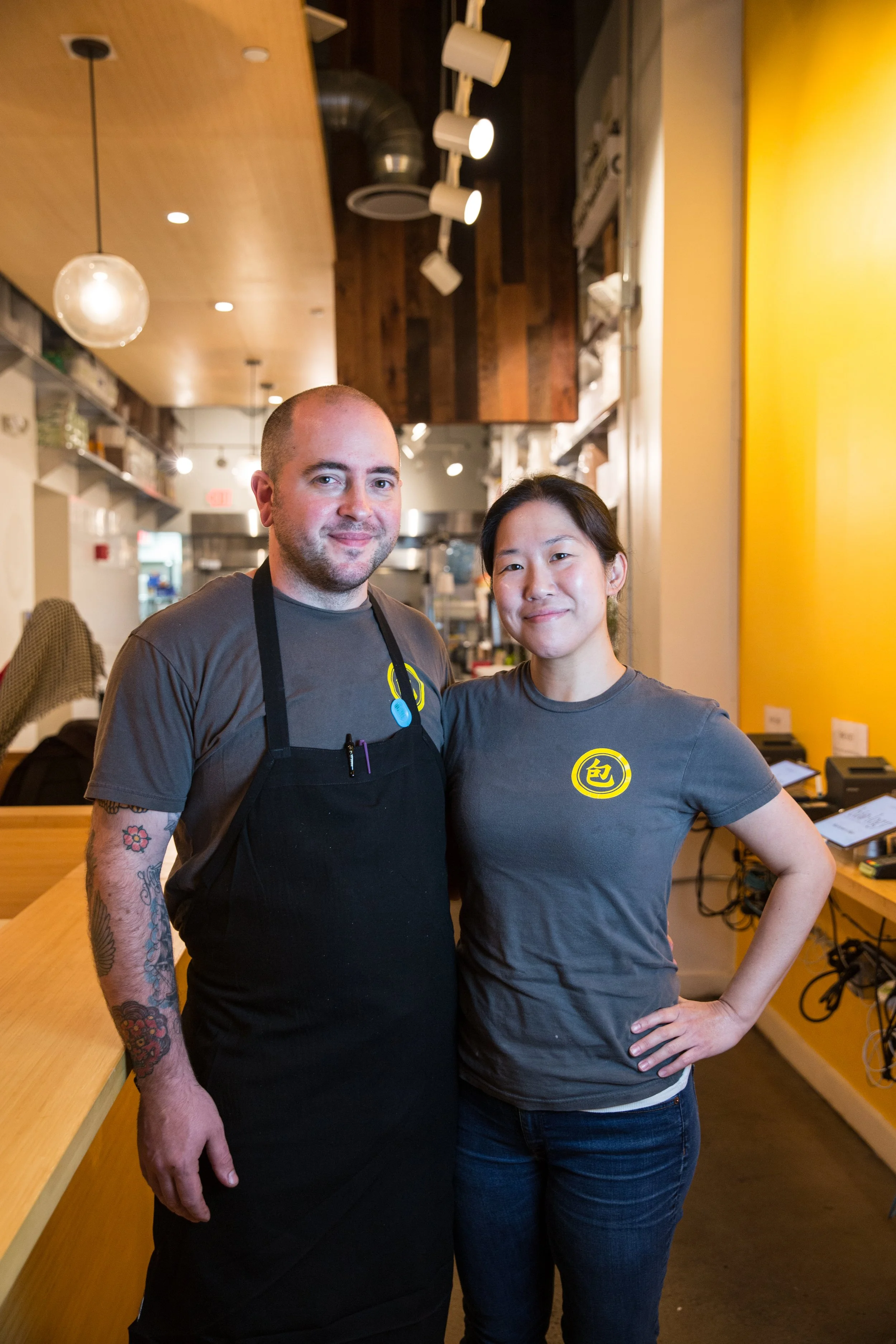 Restaurateur Judy Ni and Chef-Owner Andy Tessier of Bao-logy | P