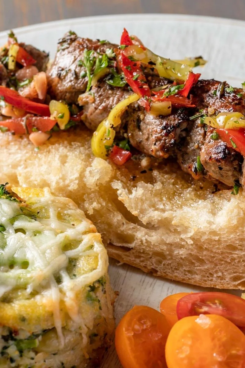 Venison Spiedie