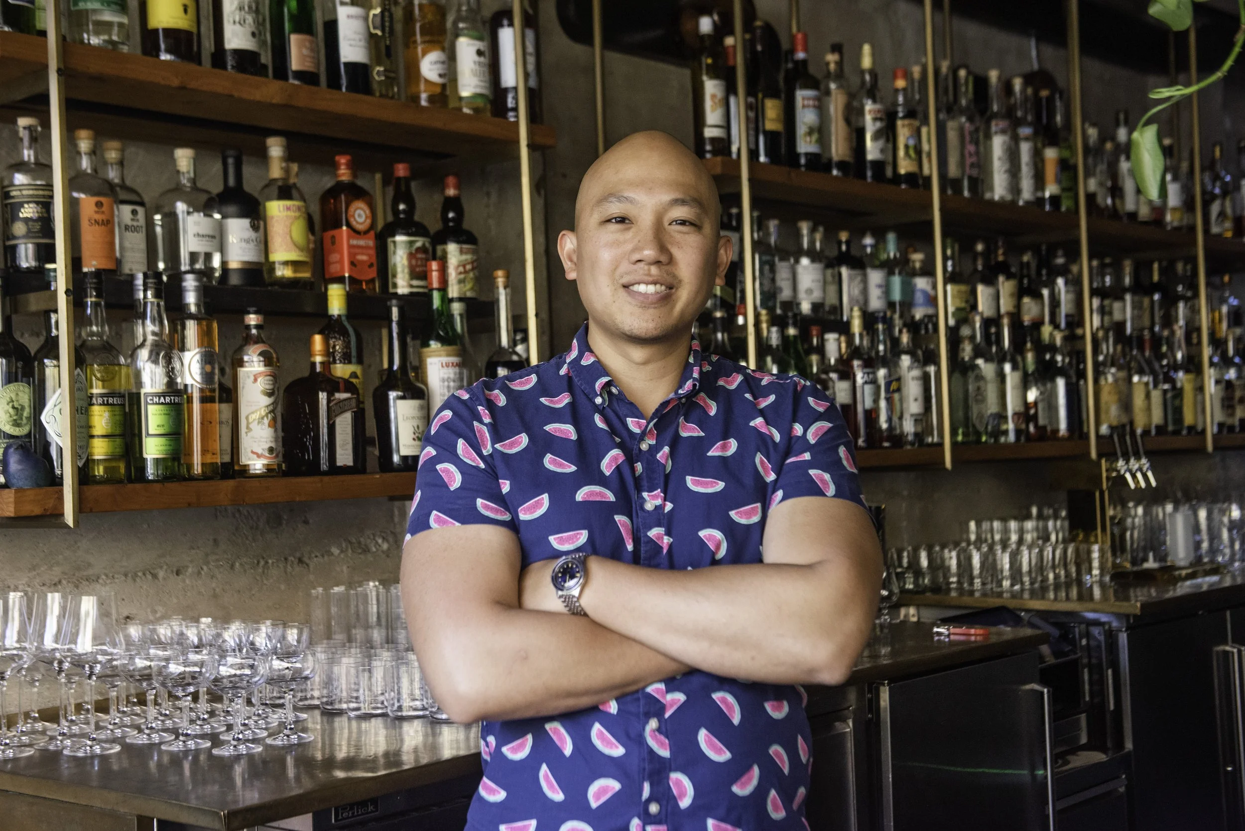 Bartender William Cao of The Progress | San Francisco