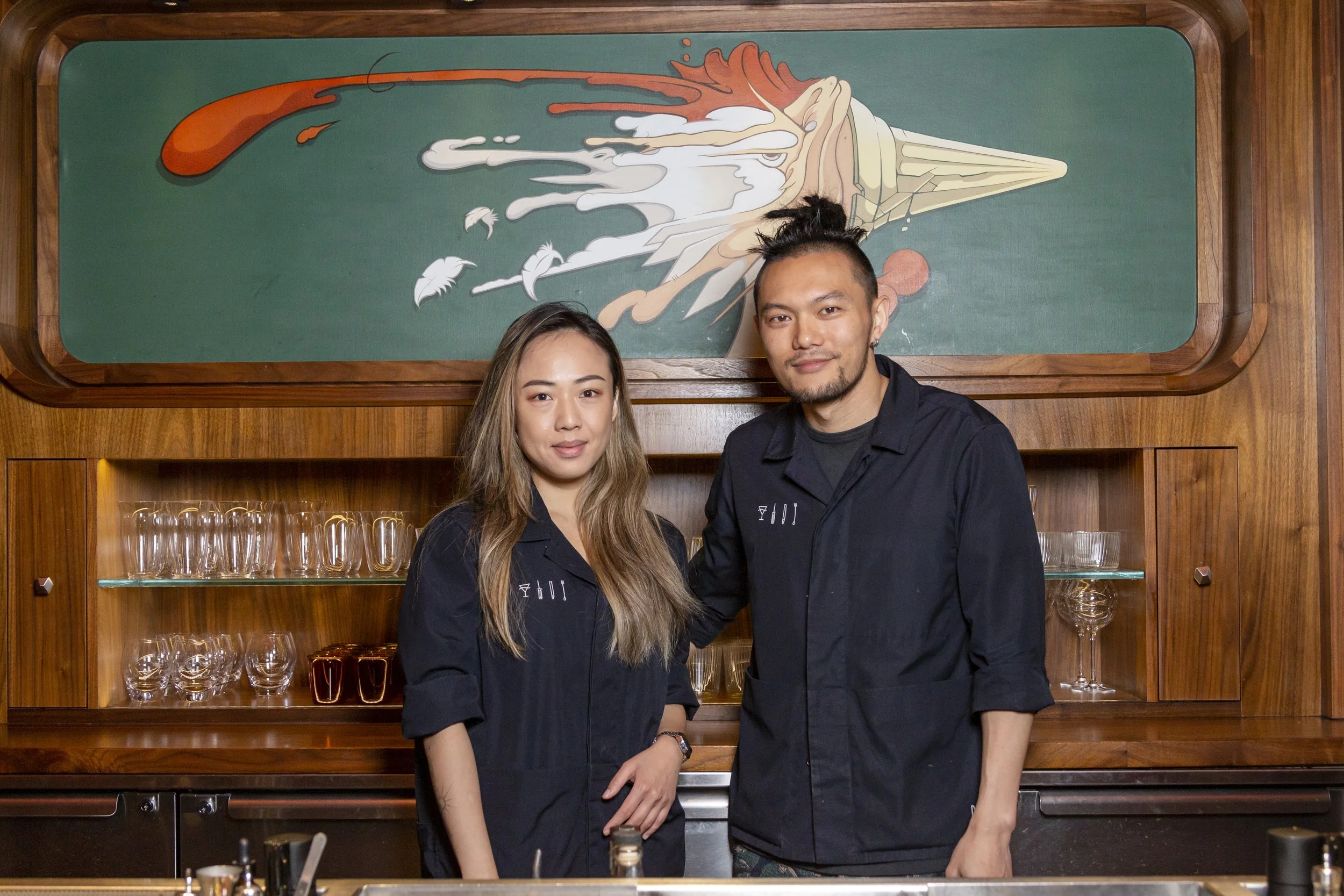 Bartenders GN Chan and Faye Chen of Double Chicken Please | New 