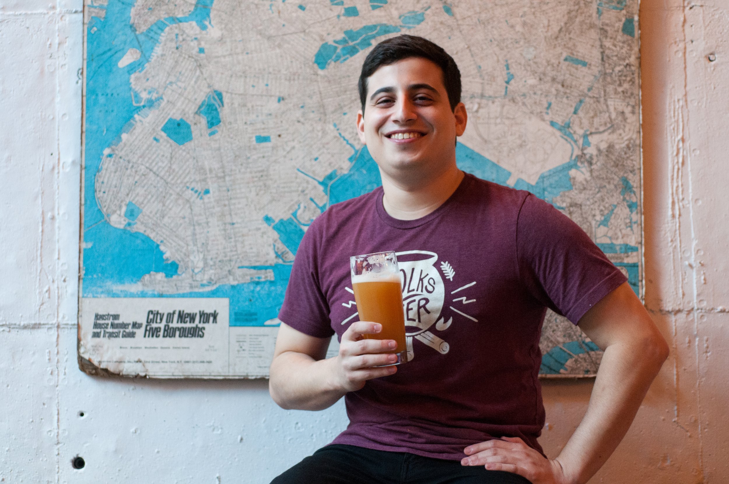Brewer Joey Pepper of Folksbier Brauerei | Brooklyn