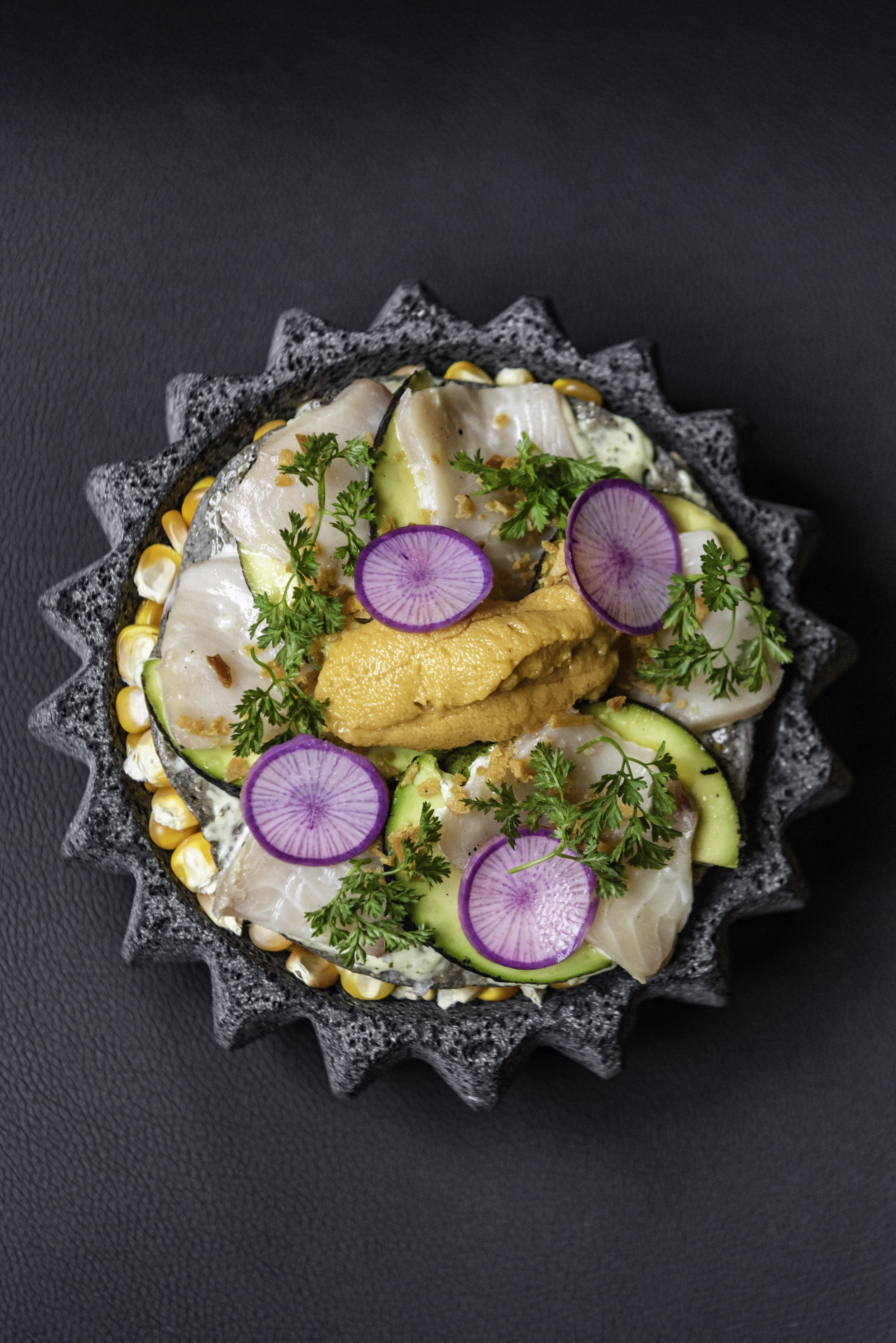 Hamachi Tostada