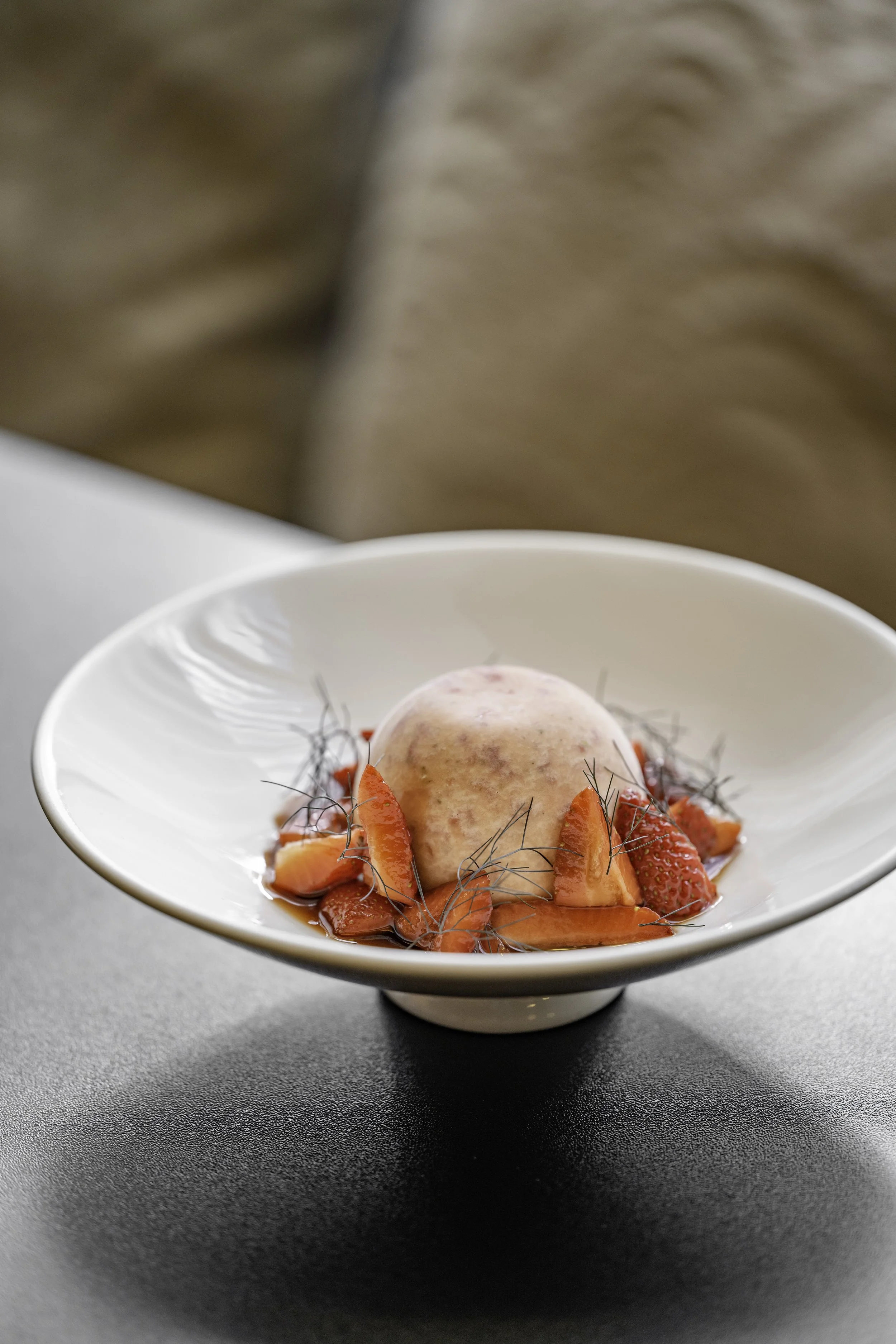 Strawberry Semifreddo