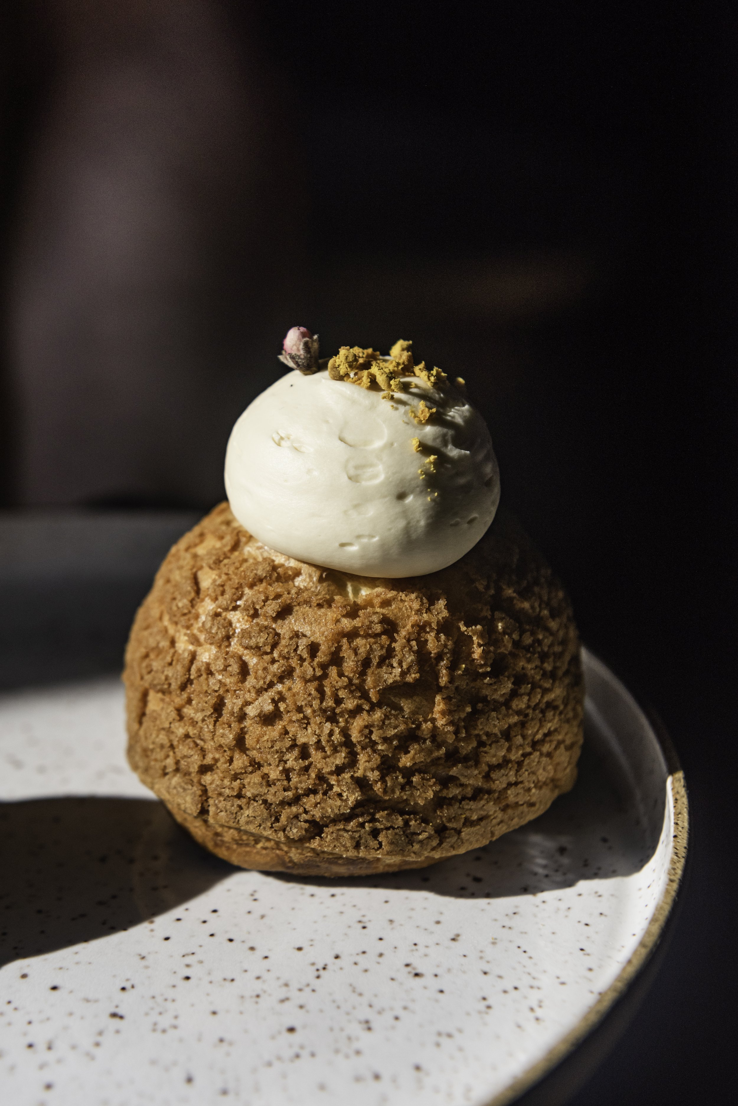 Burnt Honey Cream Puff