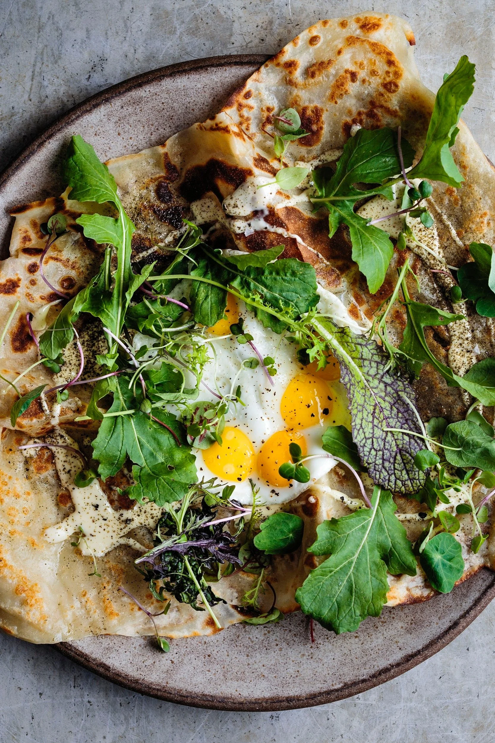 Quail Egg Roti