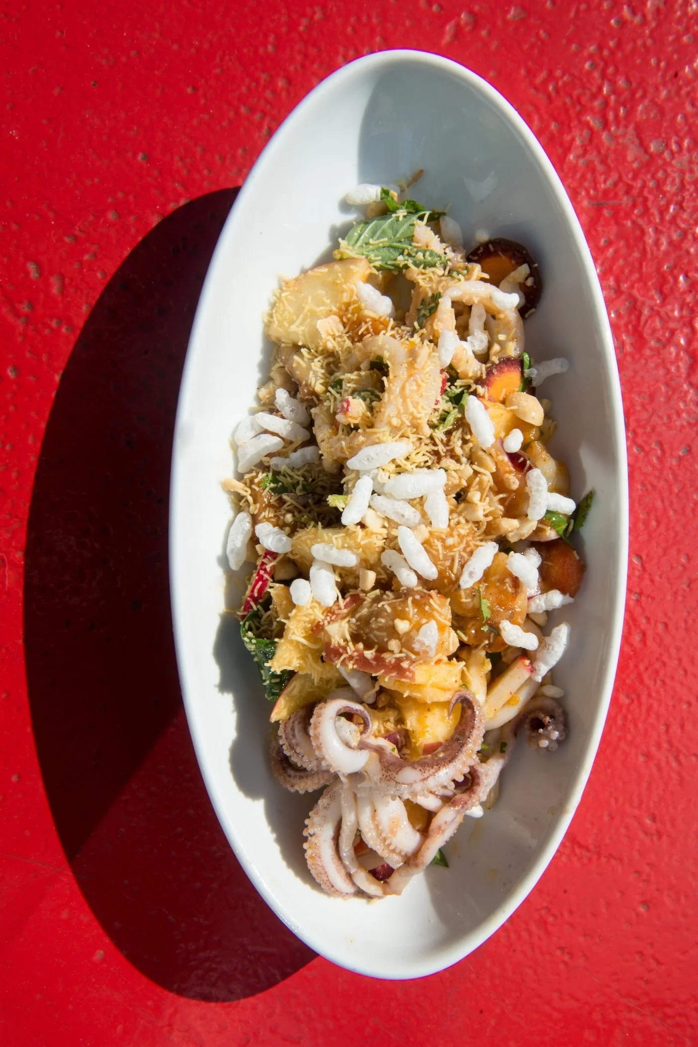 Shellfish Bhelpuri