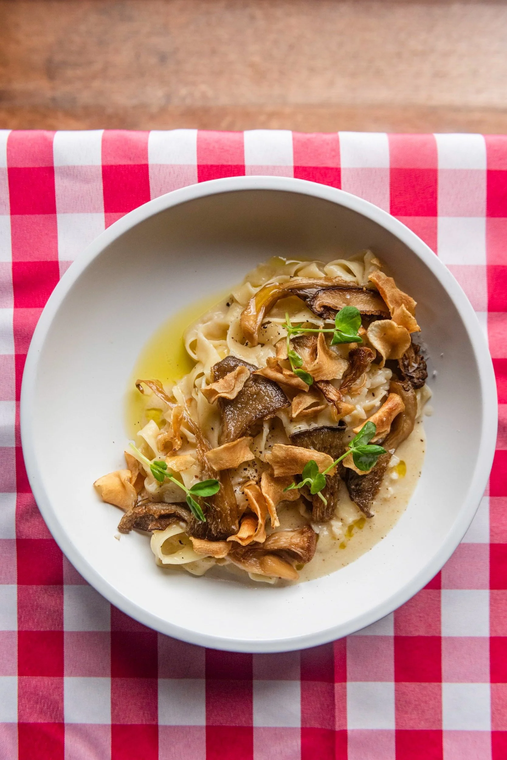 Sunchoke Tagliatelle