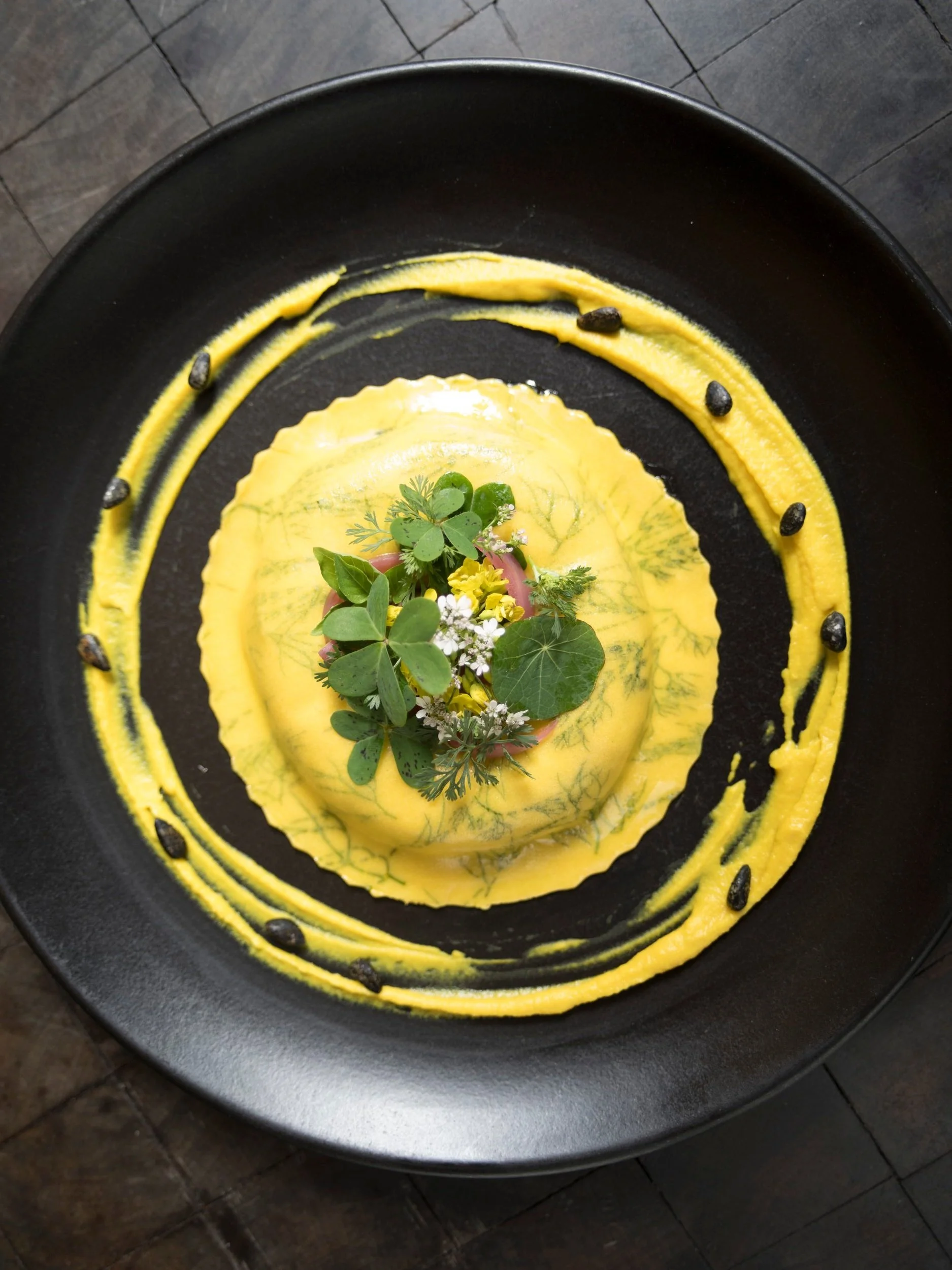 Oxtail Raviolo