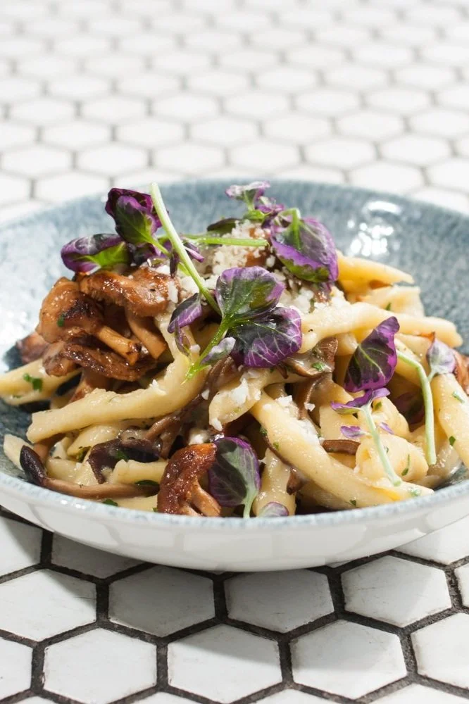 Mushroom alla Carbonara