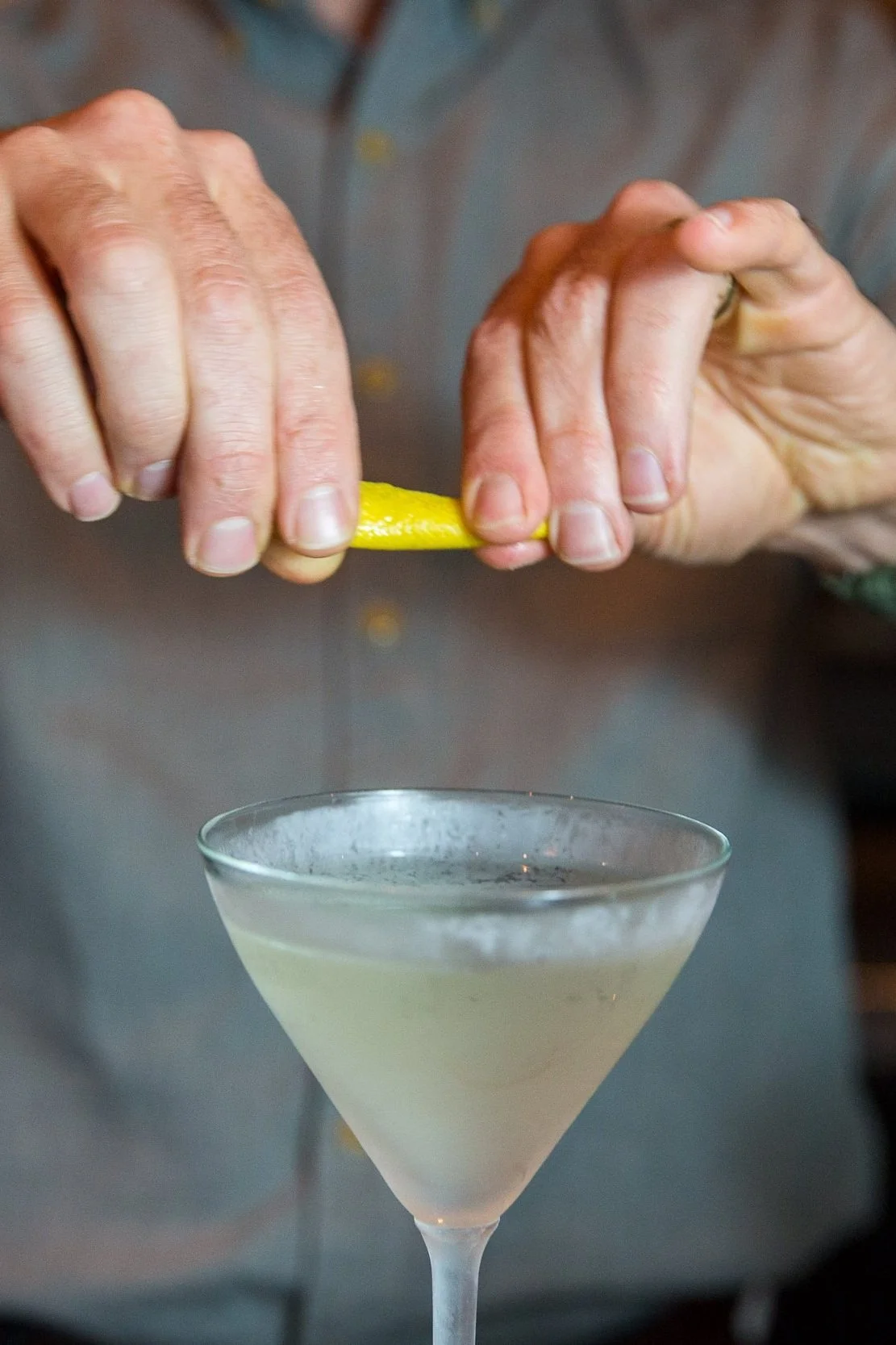 60/40 Fall Martini