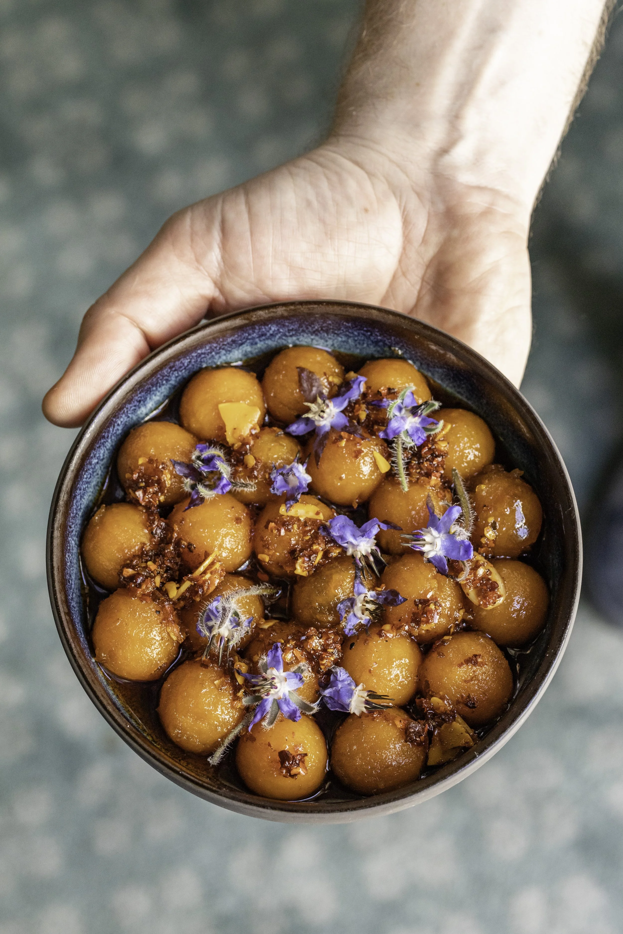 Confit Parisienne Sweet Potatoes