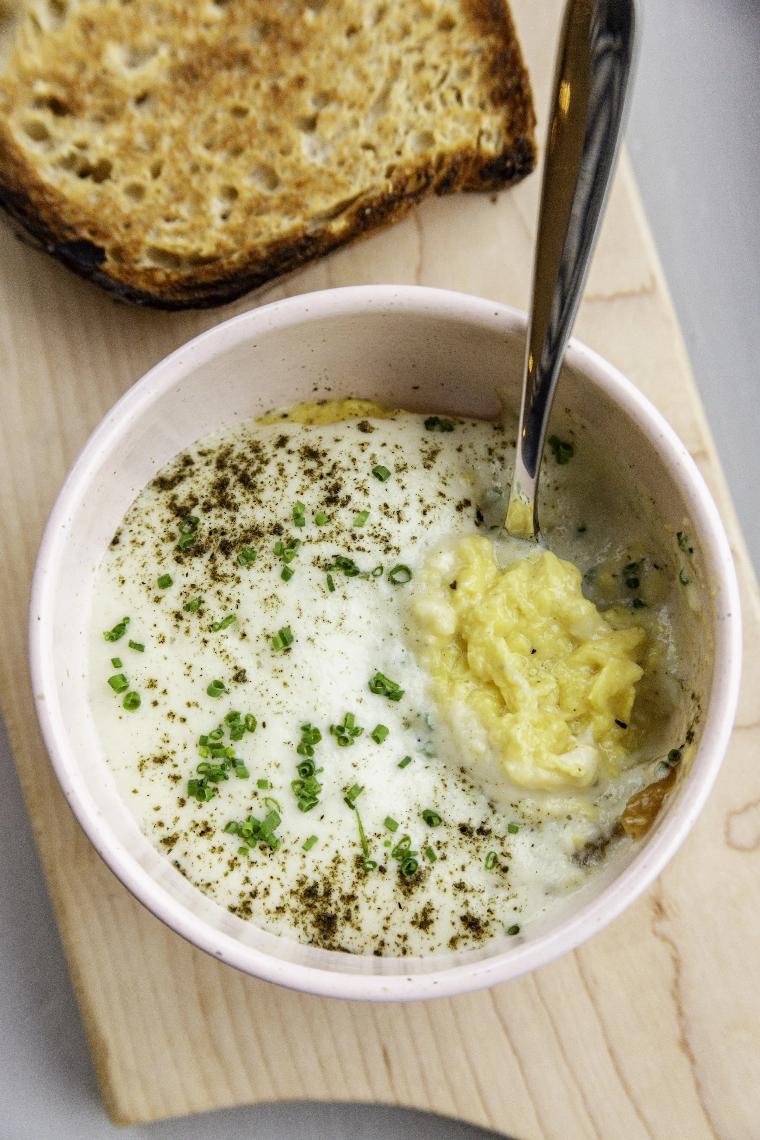 Soft Scrambled Eggs