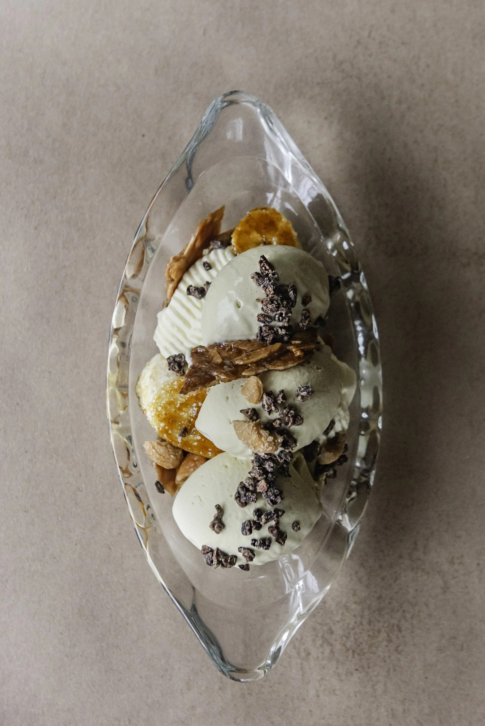 Tahini Banana Foster Split